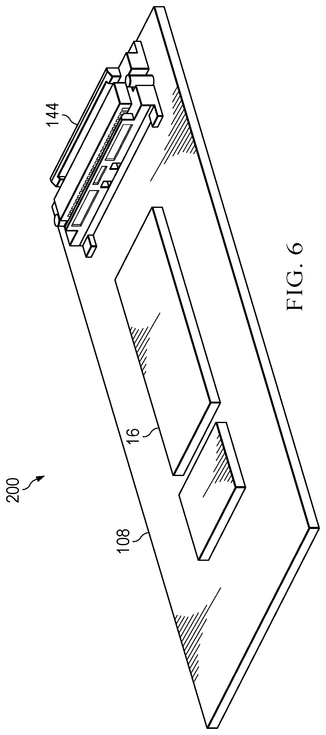 Patent US12599016 Figure 6 – Flip chip package