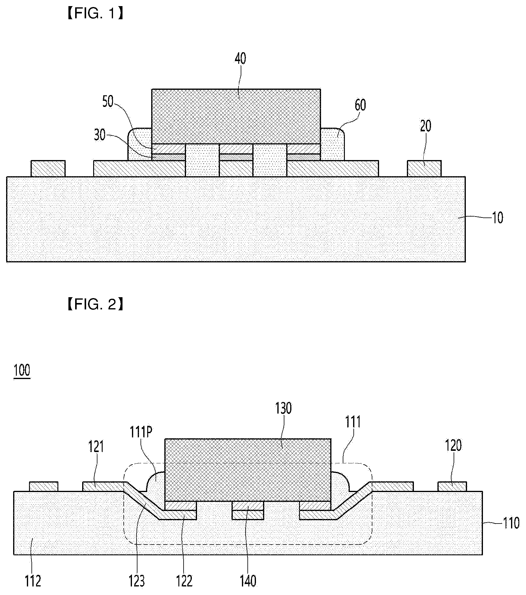 Patent US12599017 Figure 1 – Package substrate