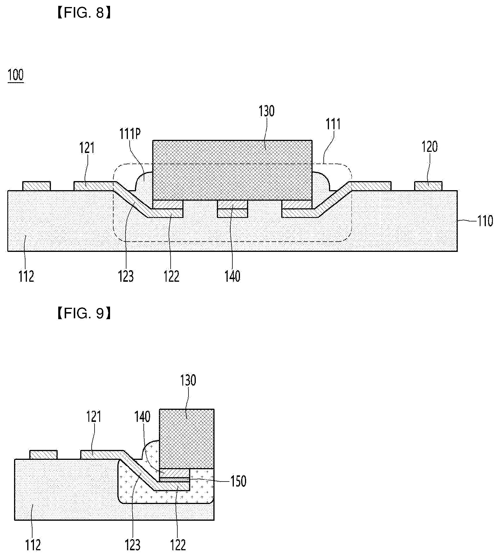 Patent US12599017 Figure 5 – Package substrate