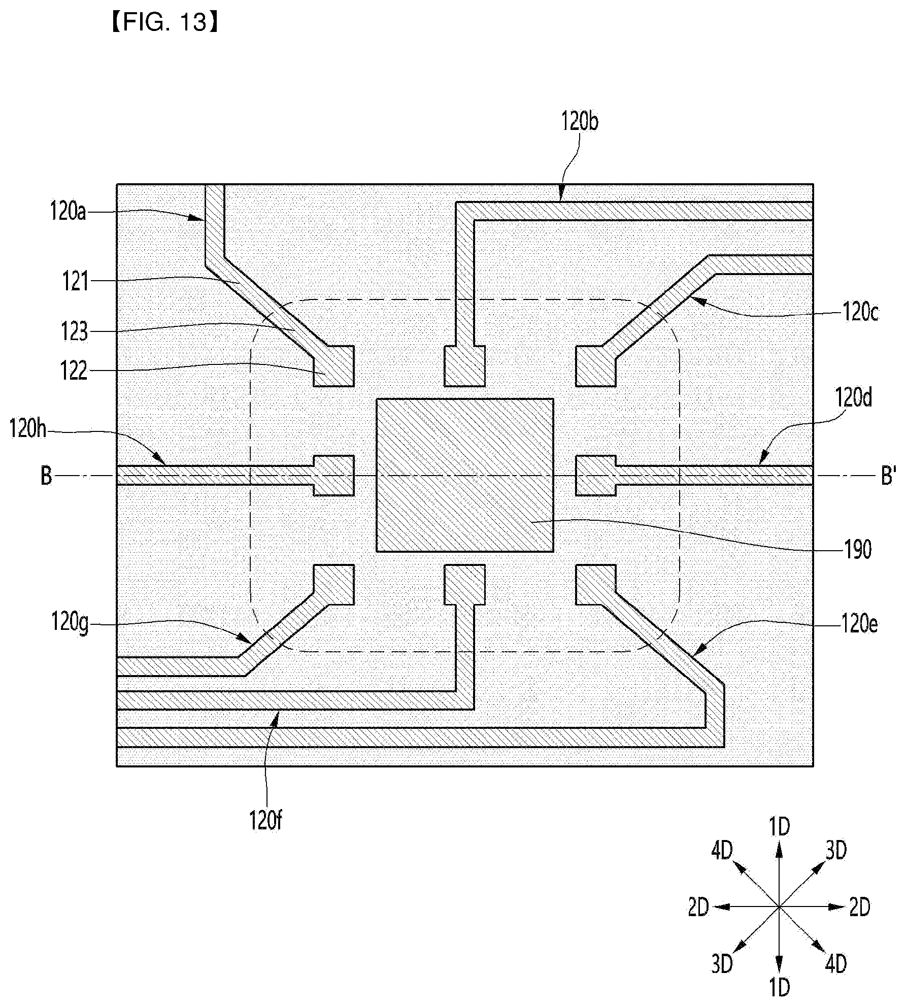 Patent US12599017 Figure 8 – Package substrate