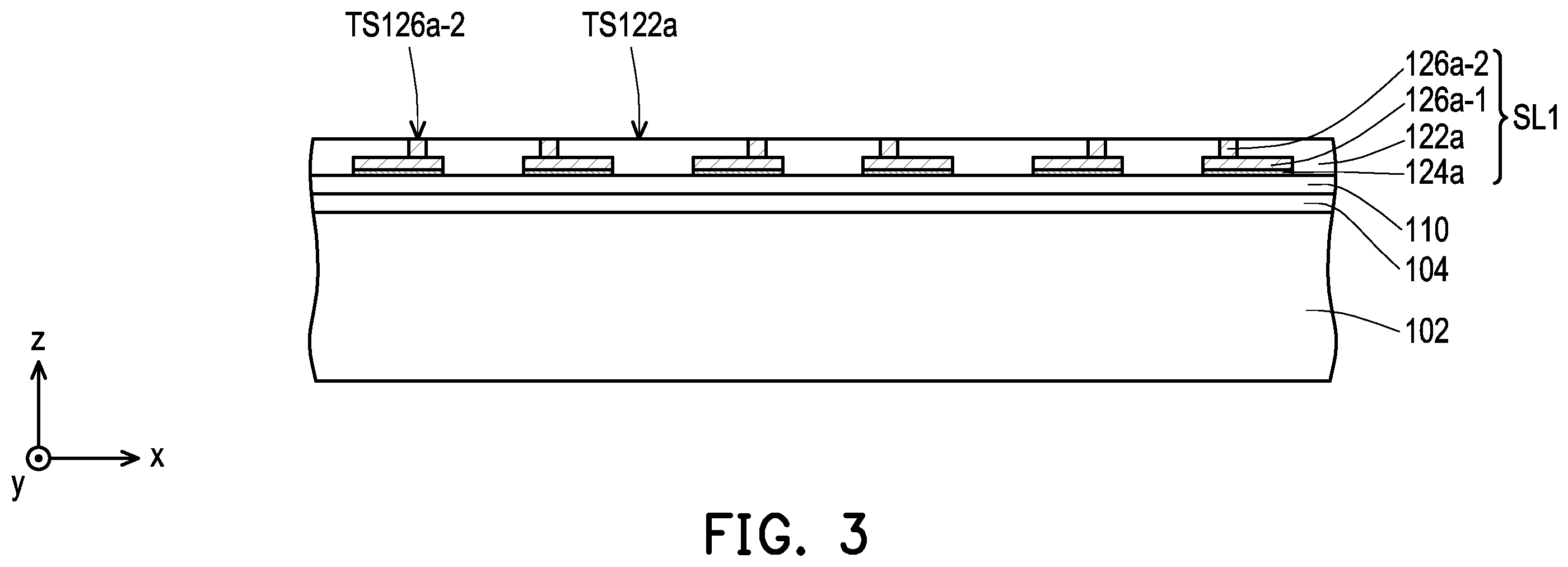Patent US12599018 Figure 3 – Package structure with enhancement structure and manufacturing method thereof