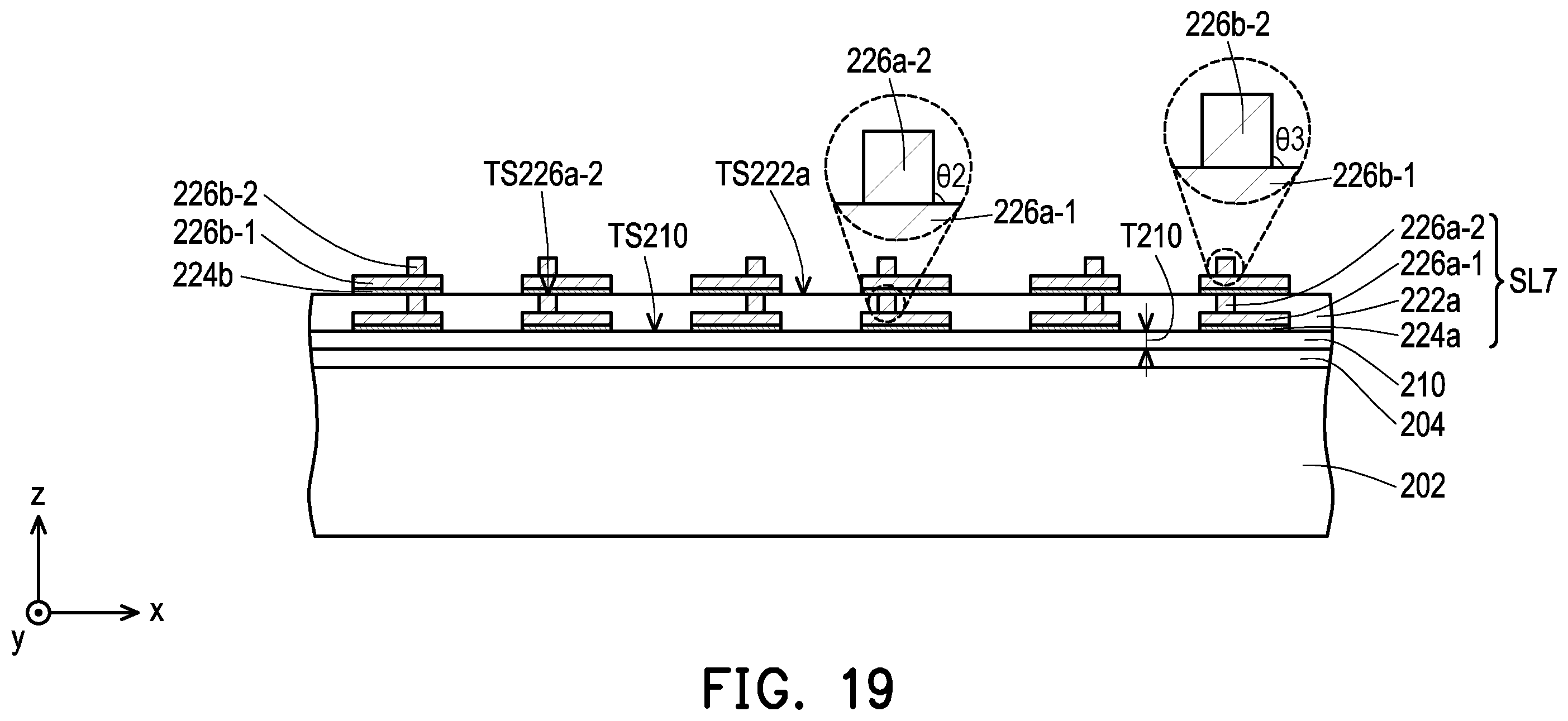 Patent US12599018 Figure 19 – Package structure with enhancement structure and manufacturing method thereof