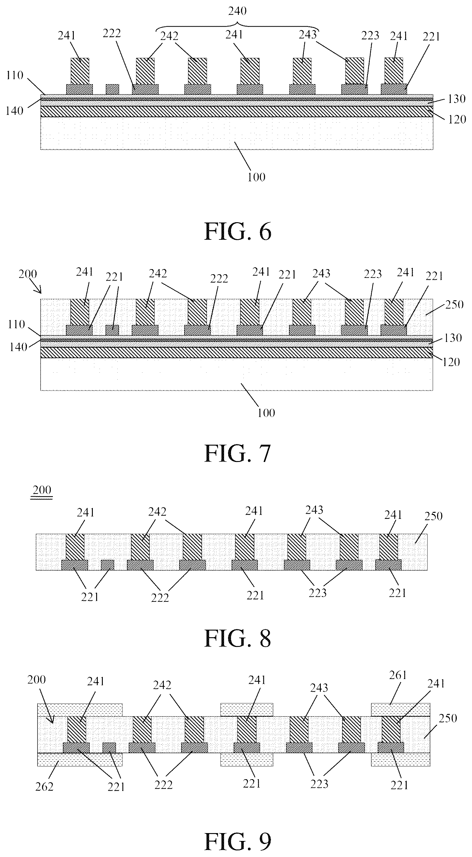 Patent US12599019 Figure 3 – Embedded packaging structure and manufacturing method thereof