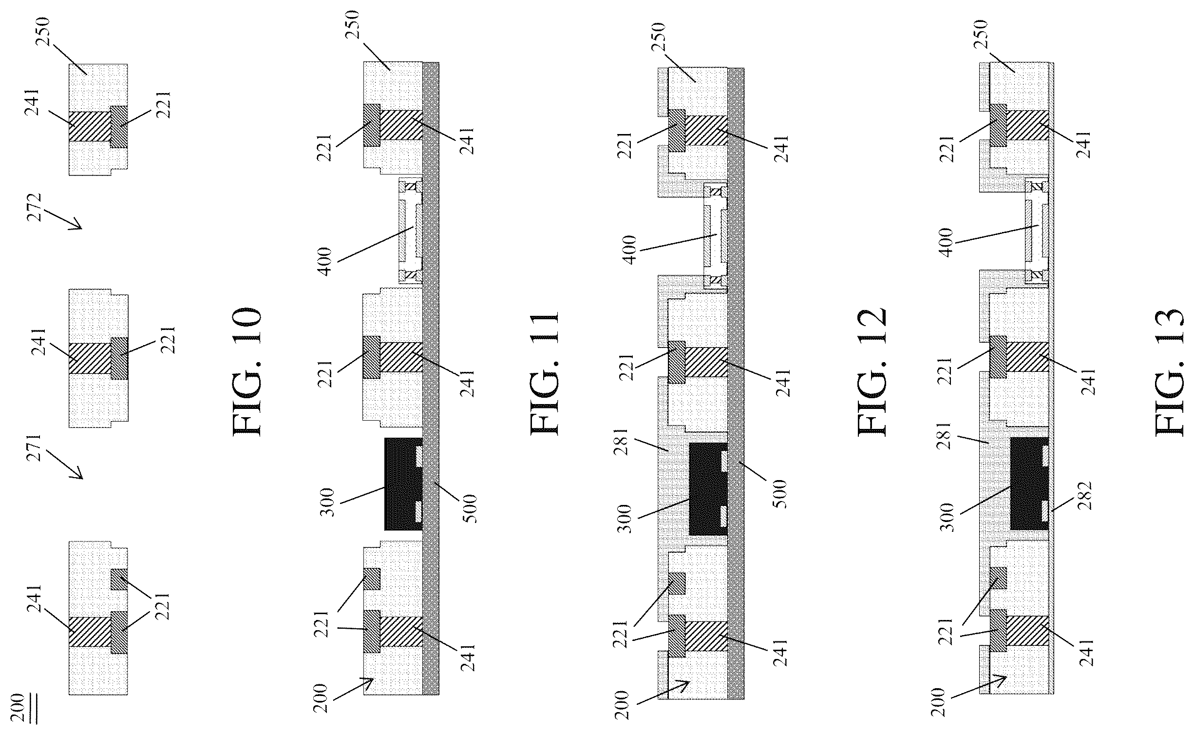 Patent US12599019 Figure 4 – Embedded packaging structure and manufacturing method thereof