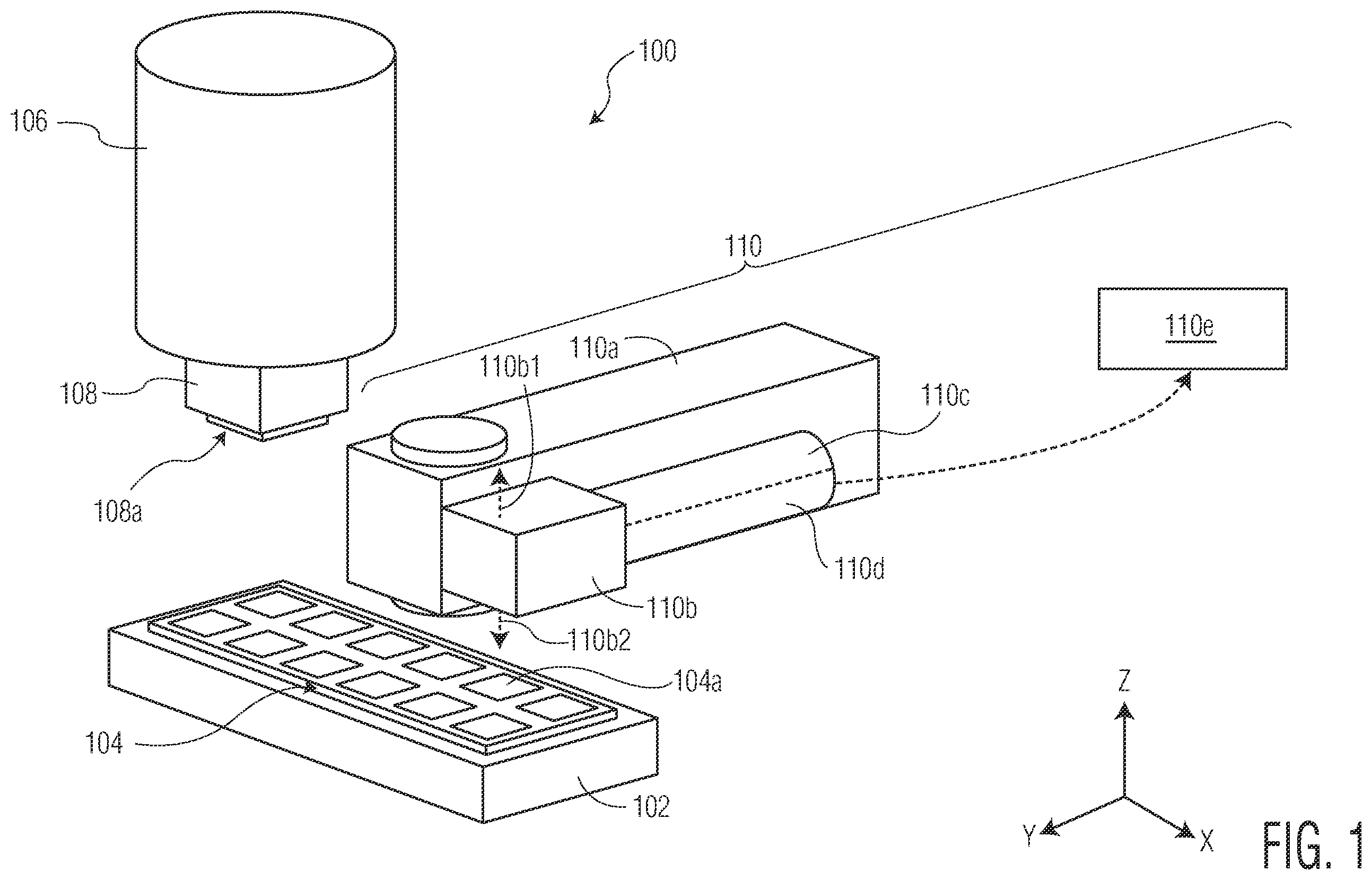 Patent US12599020 — Electronic component bonding machines, and methods of measuring a distance on such machines — Figure 1