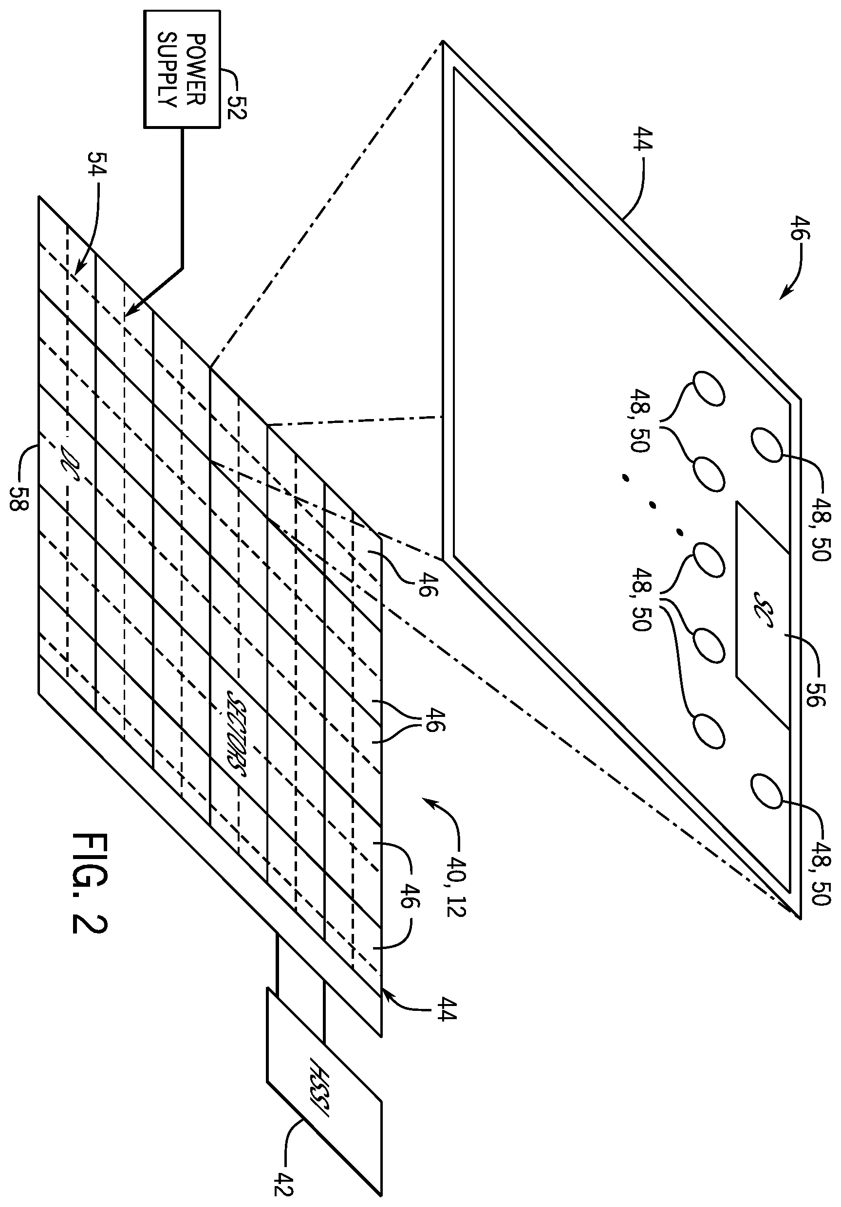 Patent US12599021 Figure 2 – Homogenous die stacking with increased element density