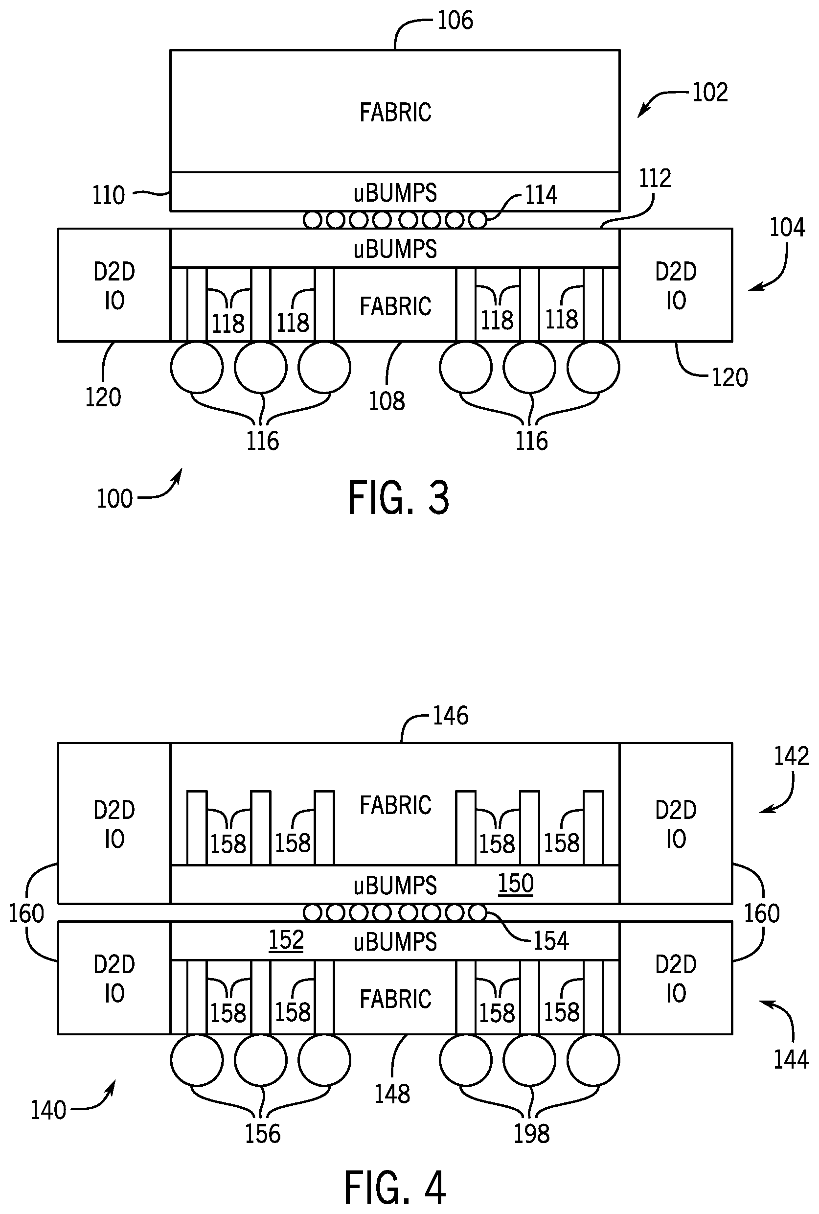 Patent US12599021 Figure 3 – Homogenous die stacking with increased element density