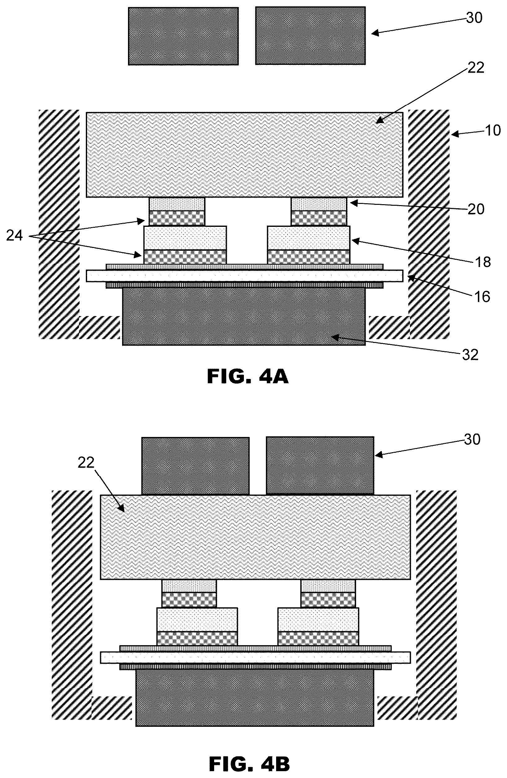 Patent US12599022 Figure 6 – Apparatus for applying a sintering force via a compressible film