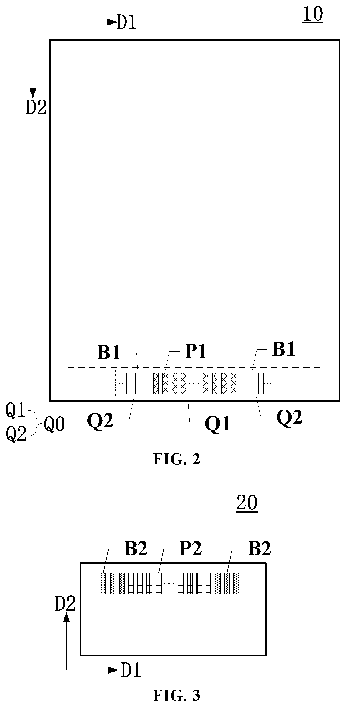 Patent US12599024 Figure 2 – Display module and substrate thereof having improved binding reliability of substrate and flexible circuit board