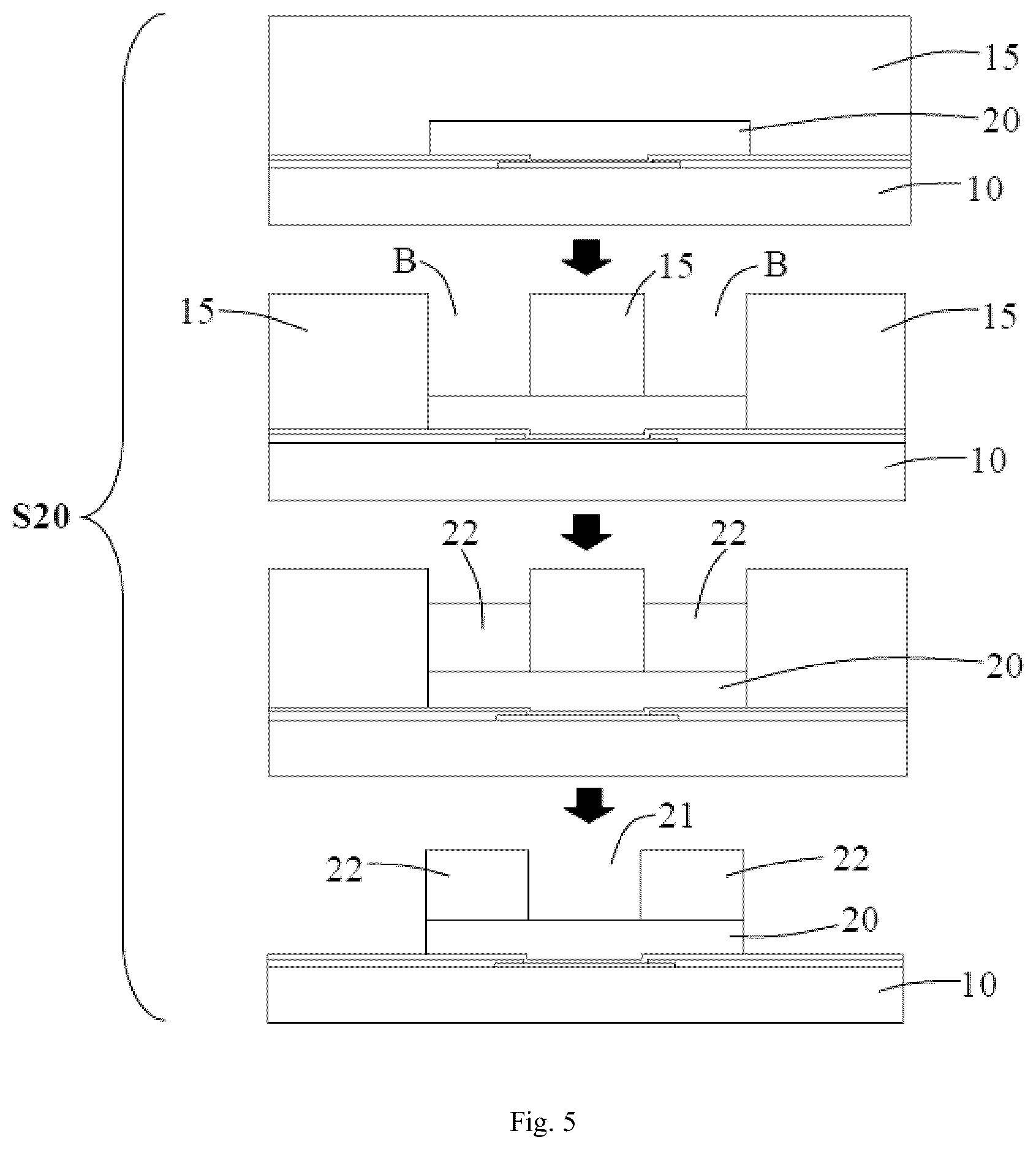 Patent US12599025 Figure 4 – Chip packaging method involving fabrication of wire bond and electroplated metal bonding pad through formation of metal gasket, passivation layer, metal seed layer, and photoresist