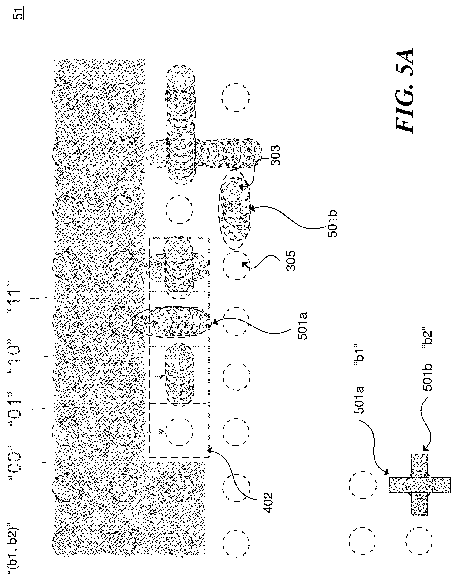 Patent US12599026 Figure 10 – Semiconductor packages with patterns of die-specific information