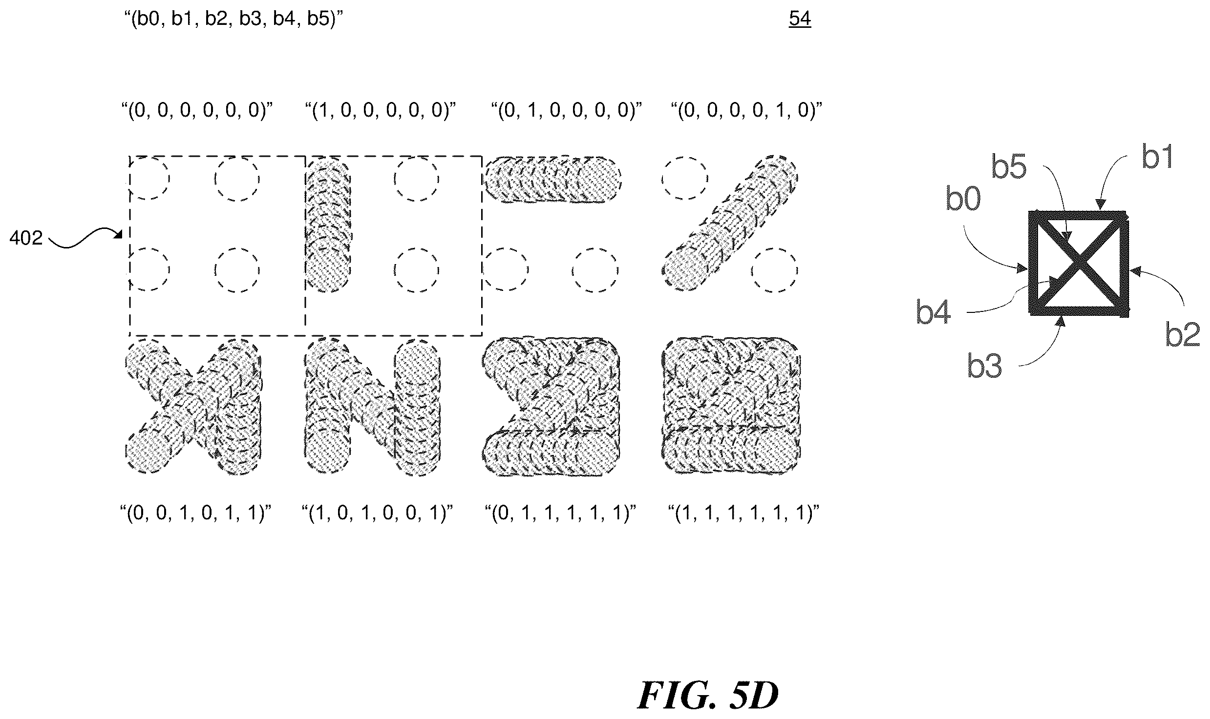 Patent US12599026 Figure 13 – Semiconductor packages with patterns of die-specific information