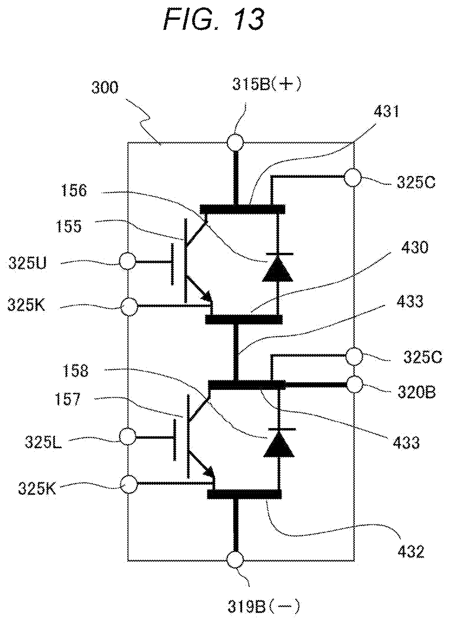 Patent US12599027 Figure 13 – Electric circuit body and power conversion device