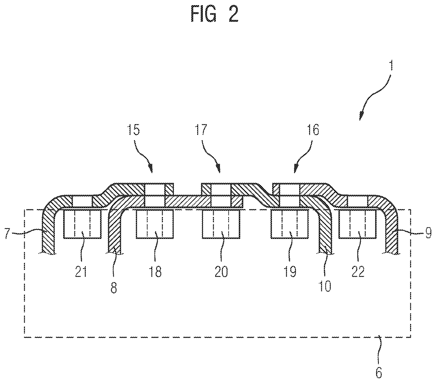 Patent US12599030 Figure 2 – Power semiconductor module system and method for producing the power semiconductor module system