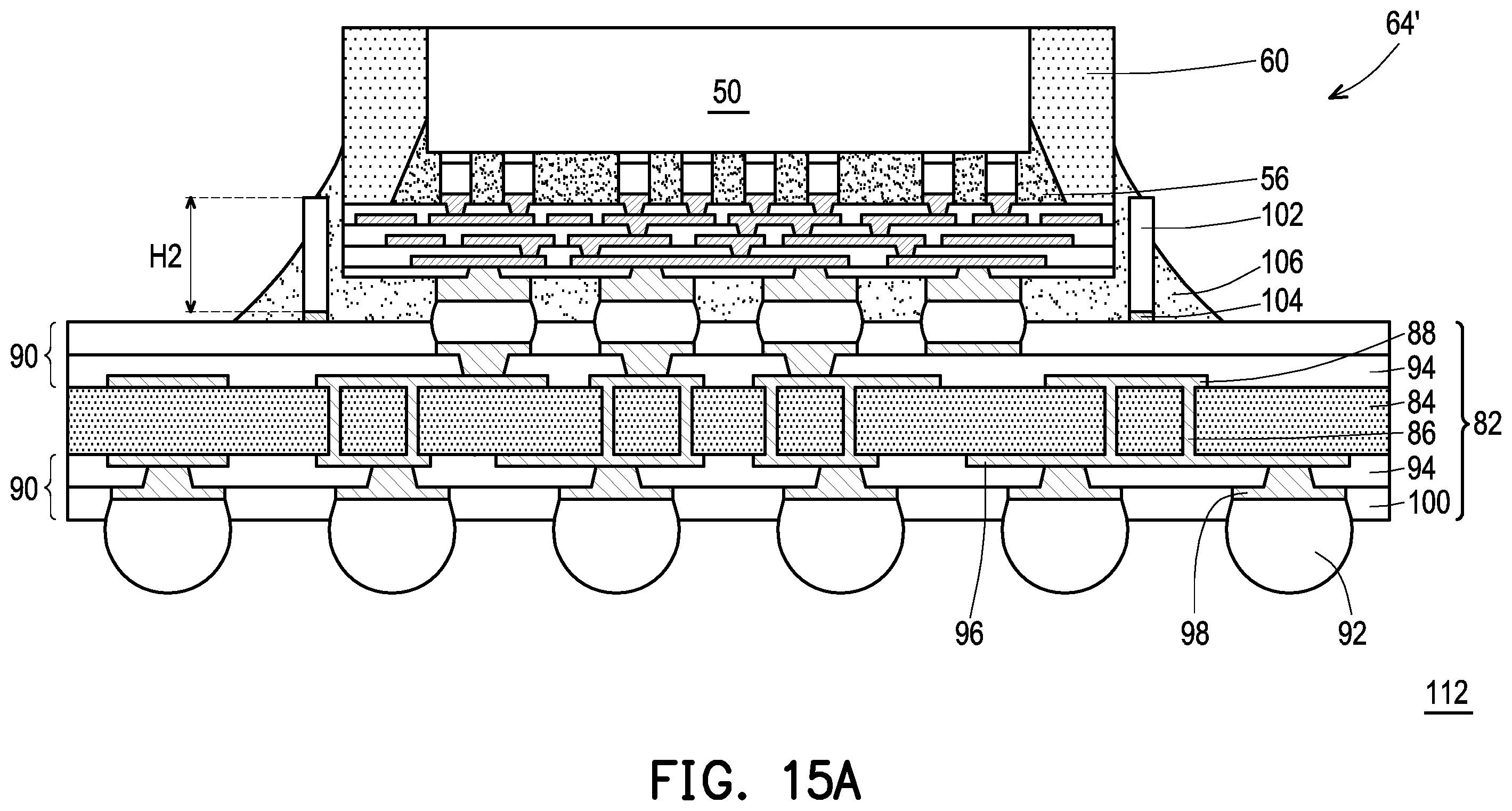 Patent US12599031 Figure 15 – Semiconductor package and method