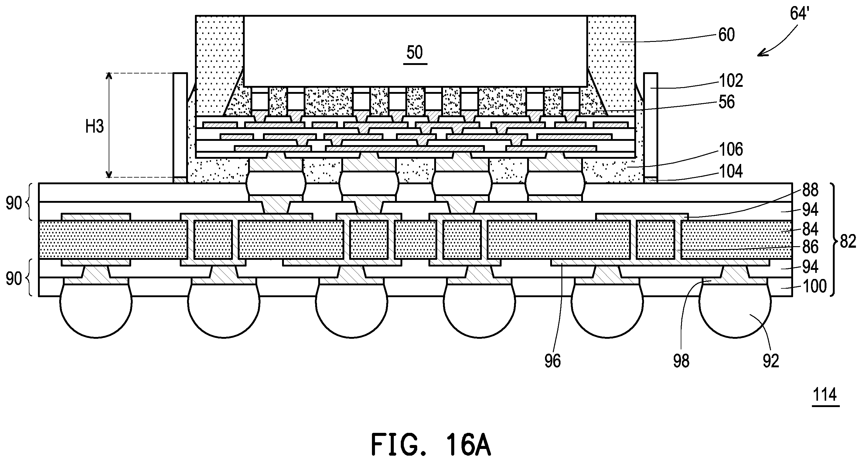Patent US12599031 Figure 17 – Semiconductor package and method