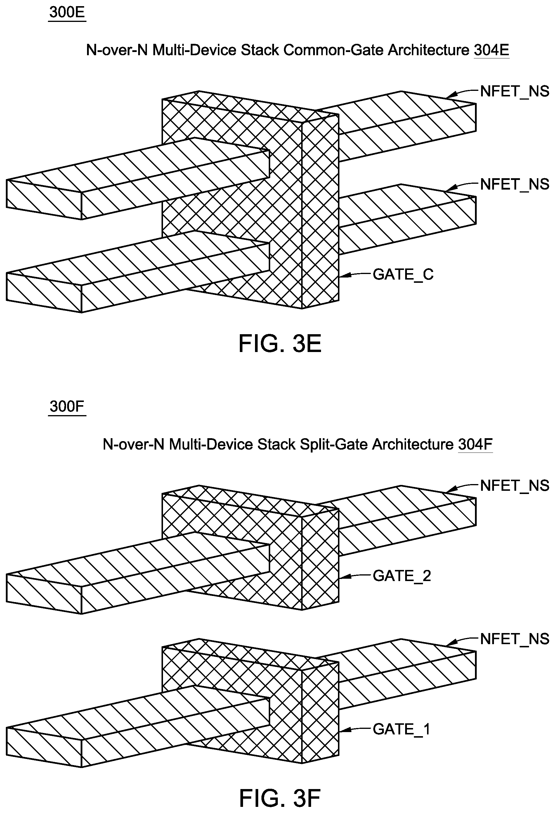 Patent US12599036 Figure 5 – Circuit architecture in multi-dimensional monolithic structure