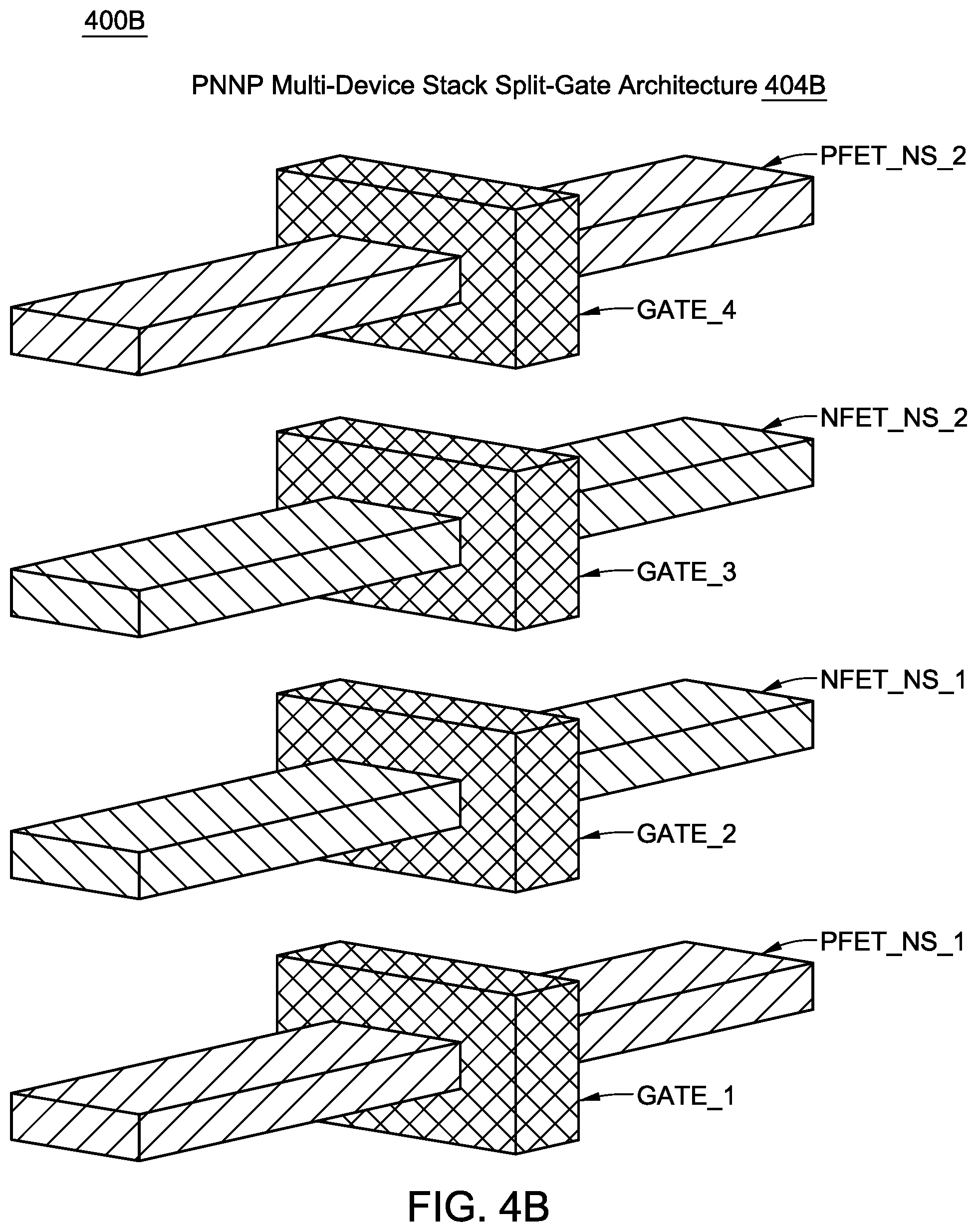 Patent US12599036 Figure 8 – Circuit architecture in multi-dimensional monolithic structure