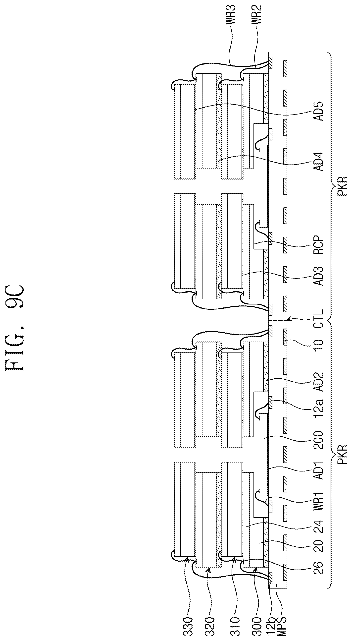 Patent US12599037 Figure 11 – Semiconductor package