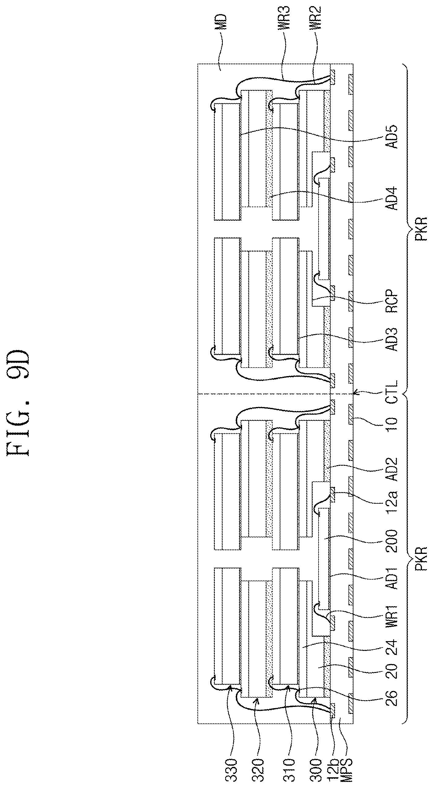 Patent US12599037 Figure 12 – Semiconductor package