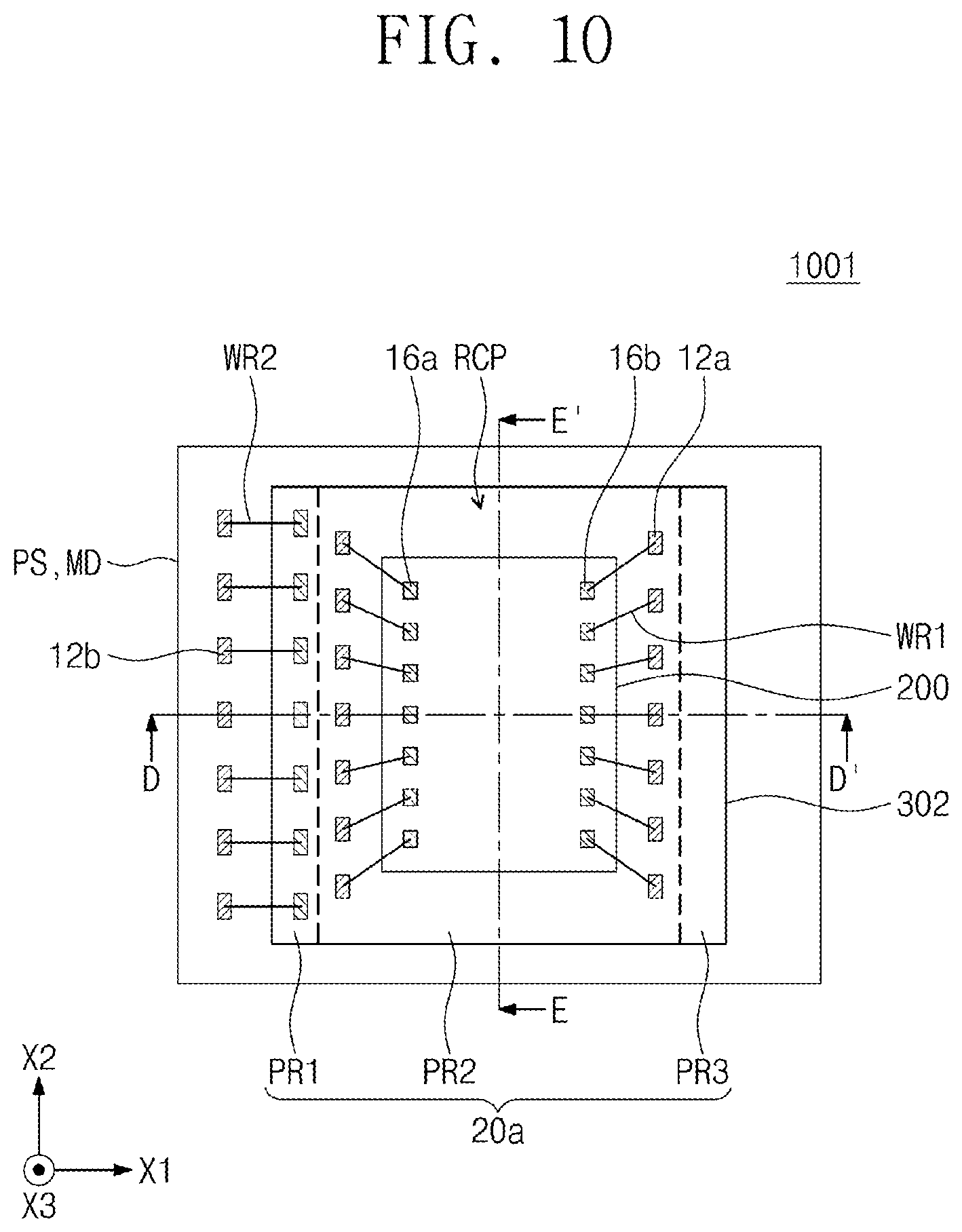 Patent US12599037 Figure 13 – Semiconductor package
