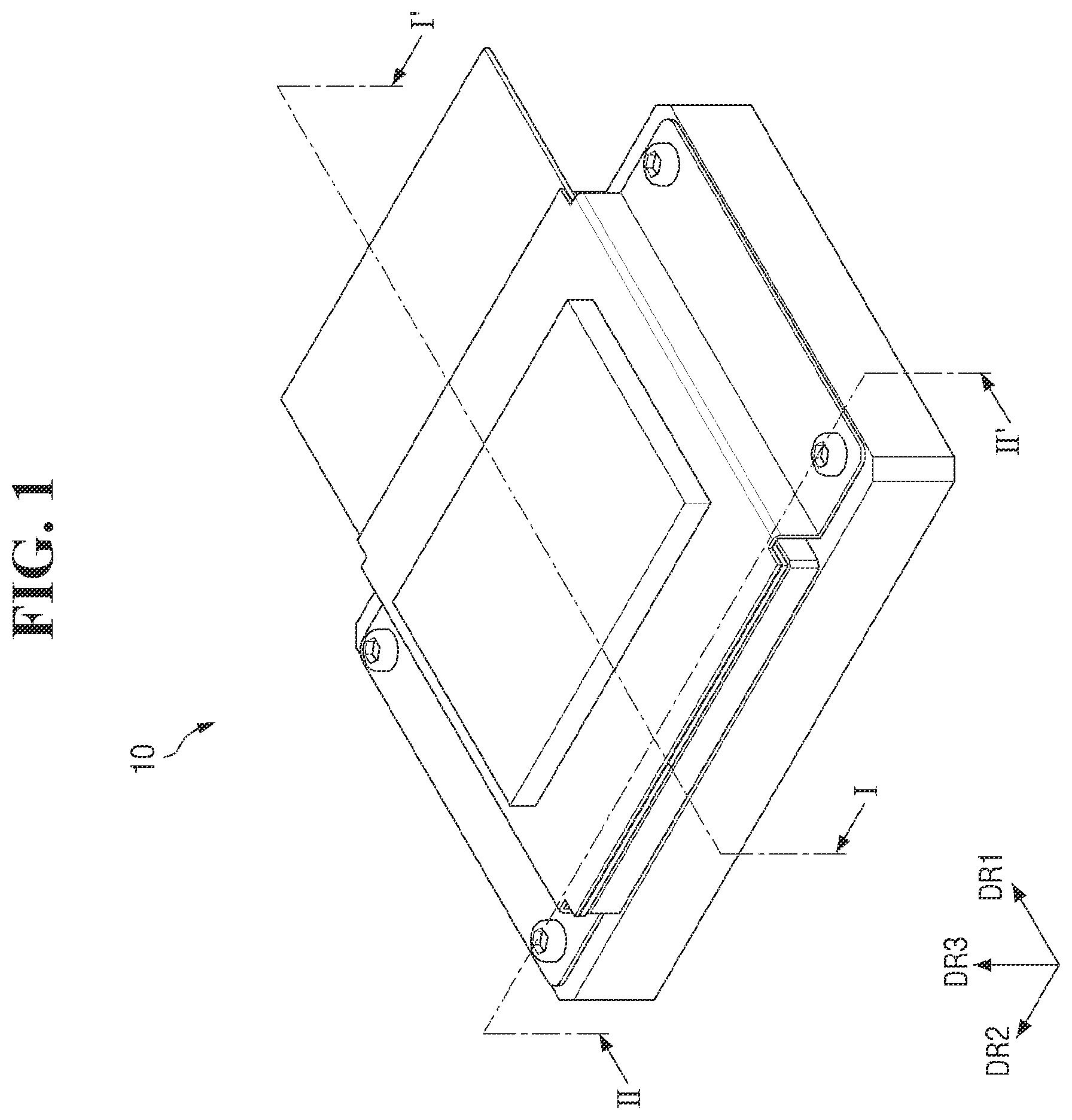 Patent US12599038 Figure 1 – Display device with a heat dissipation substrate and a cover substrate