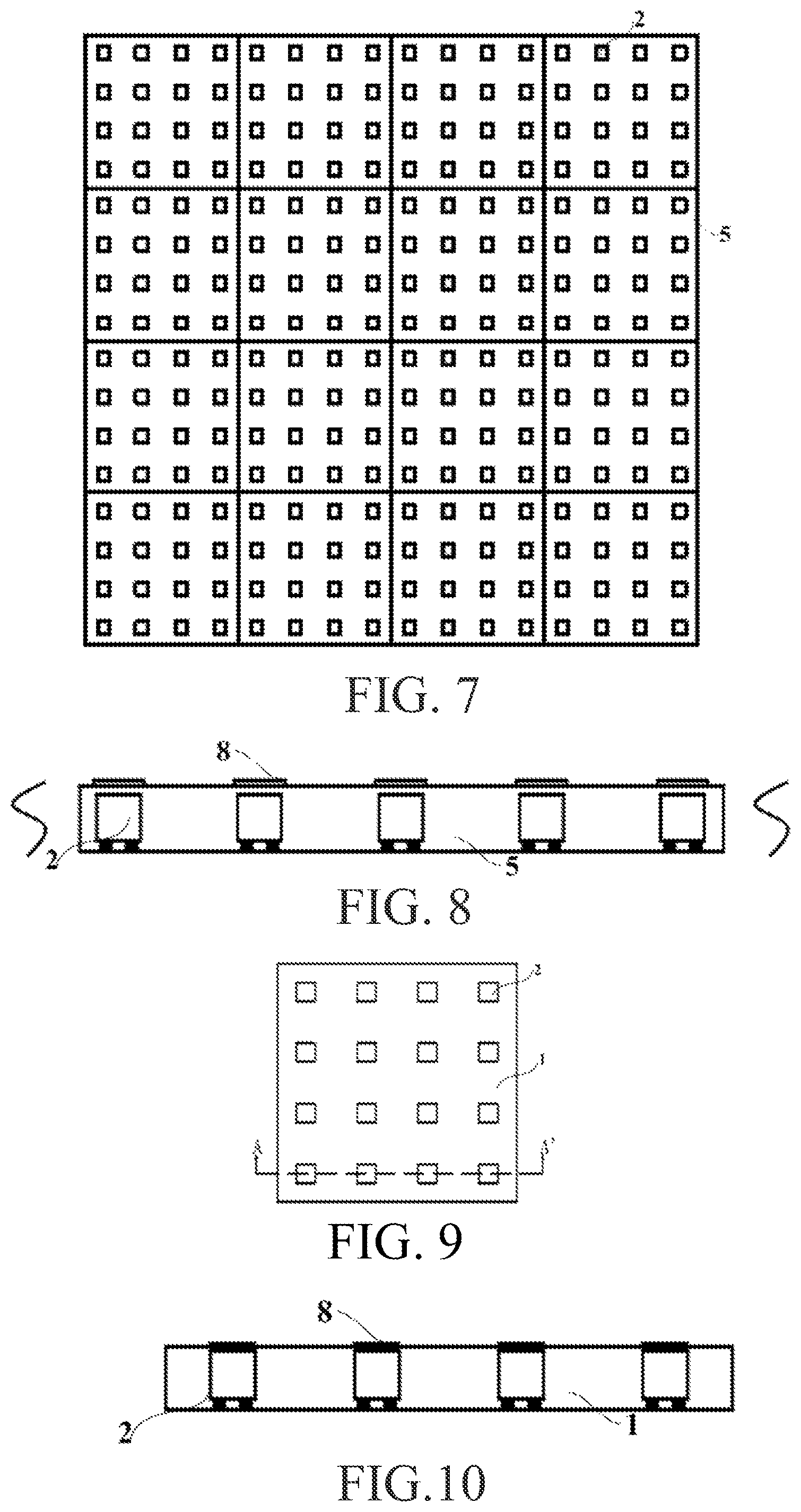 Patent US12599039 Figure 4 – LED chip module and method for manufacturing LED chip module