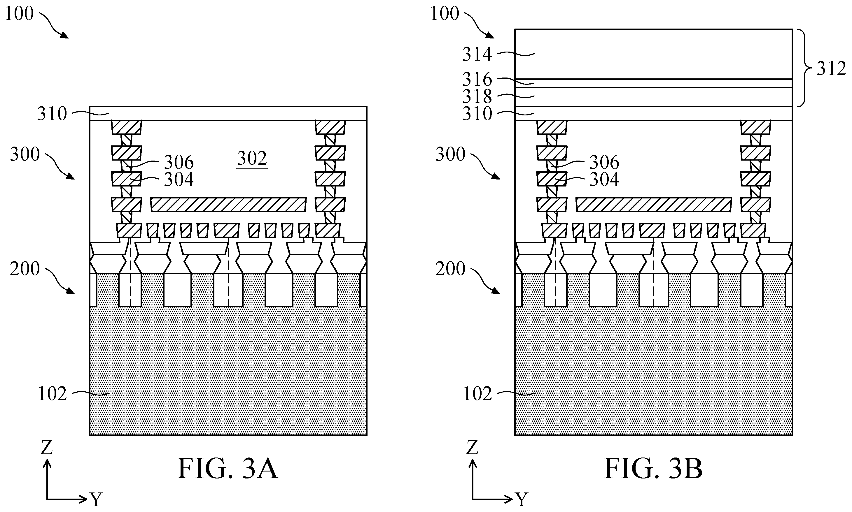 Patent US12599042 Figure 4 – Carrier structure and methods of forming the same