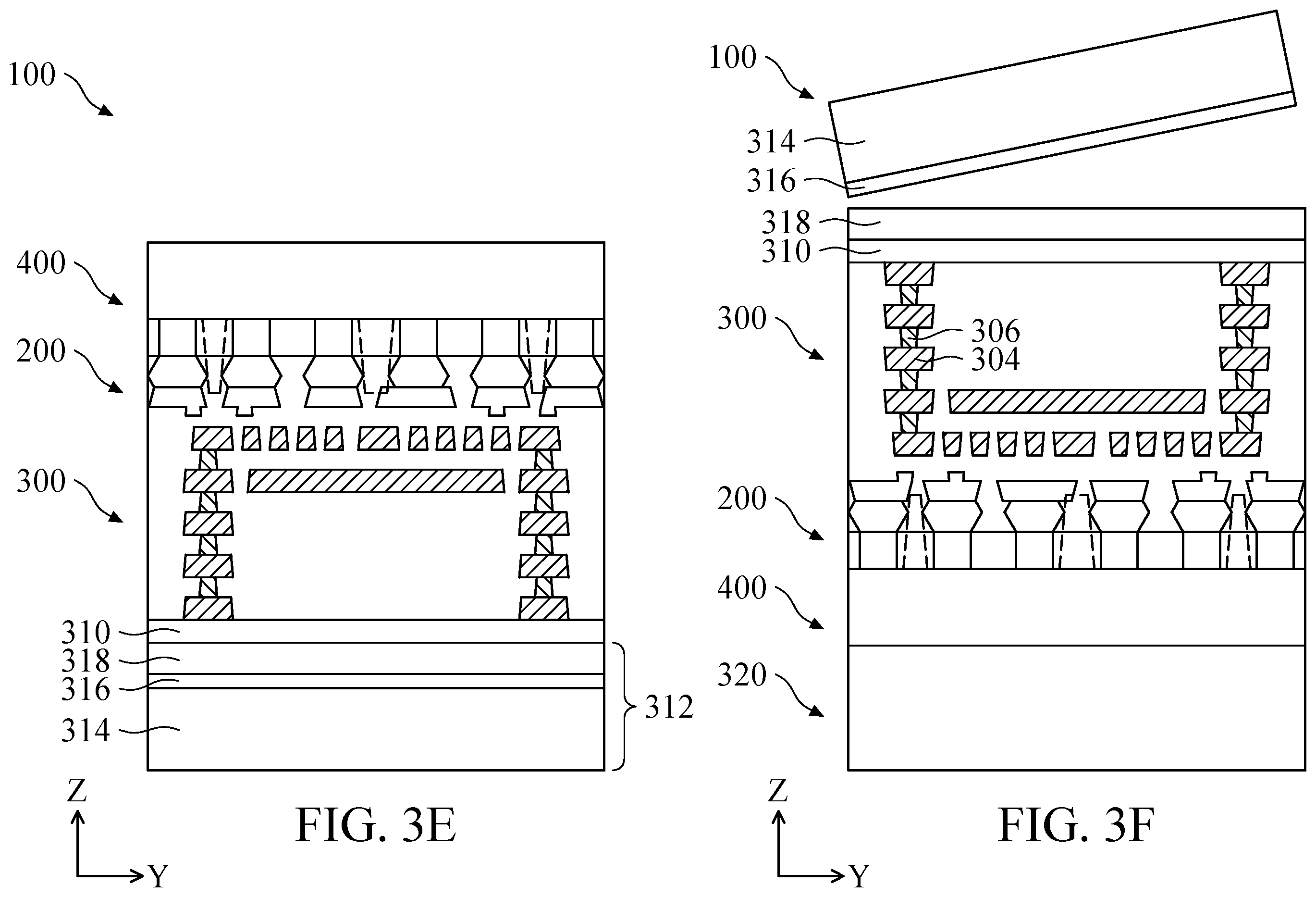 Patent US12599042 Figure 6 – Carrier structure and methods of forming the same