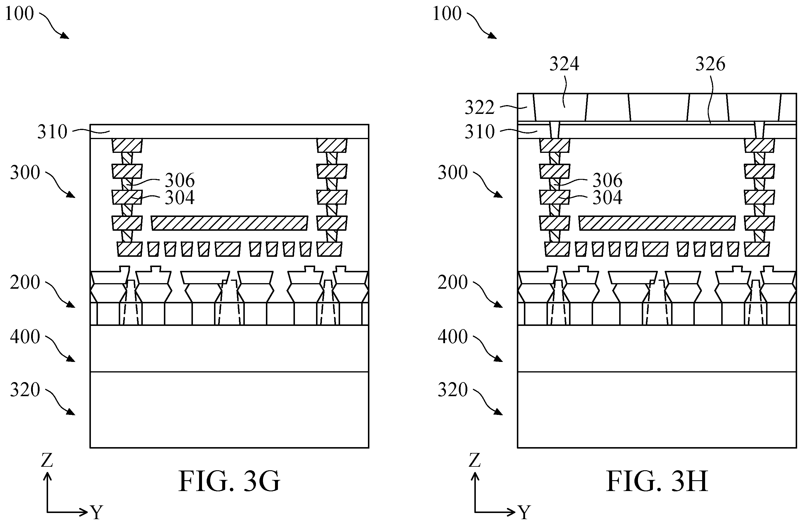 Patent US12599042 Figure 7 – Carrier structure and methods of forming the same