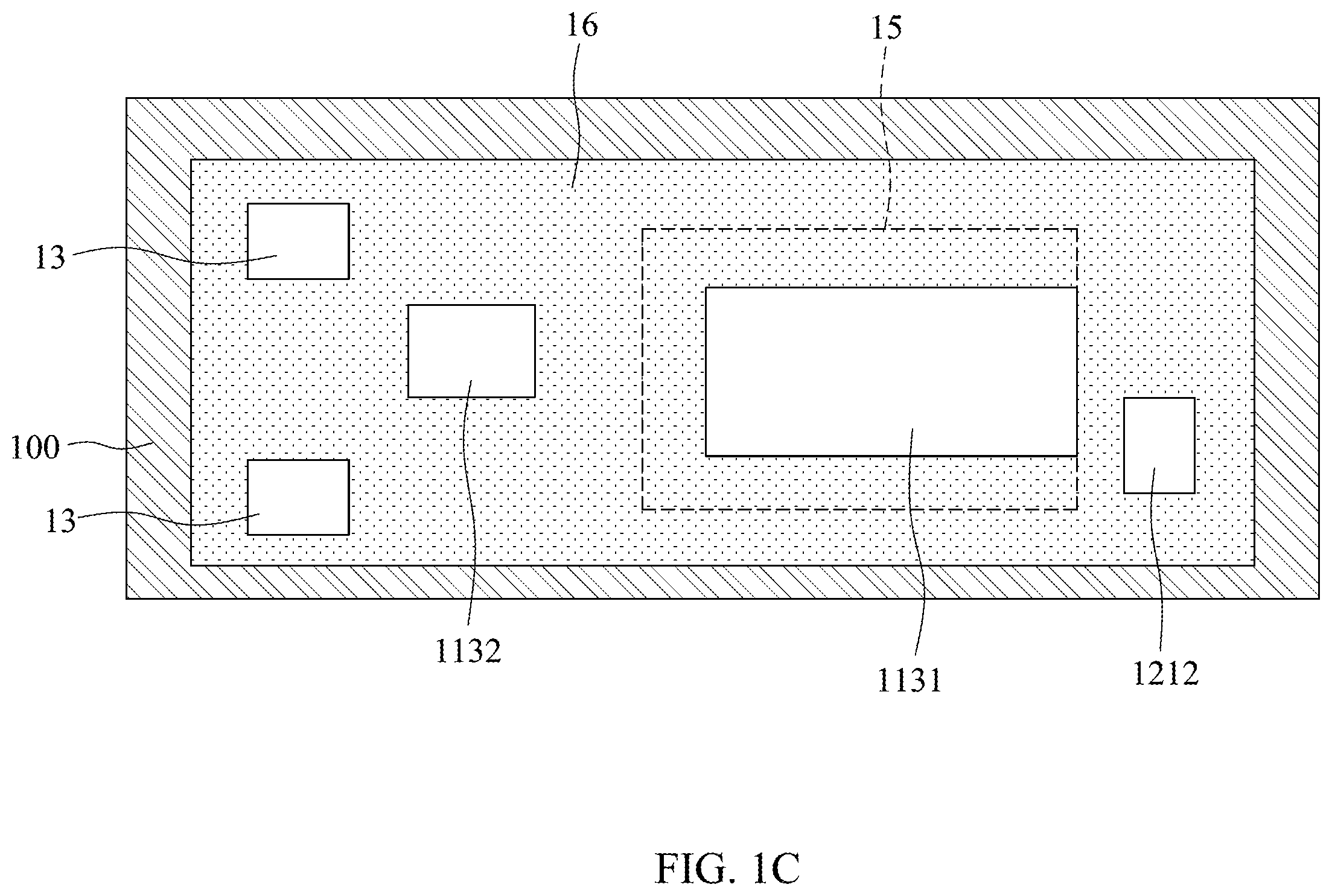 Patent US12599043 Figure 3 – Semiconductor device package and method of manufacturing the same