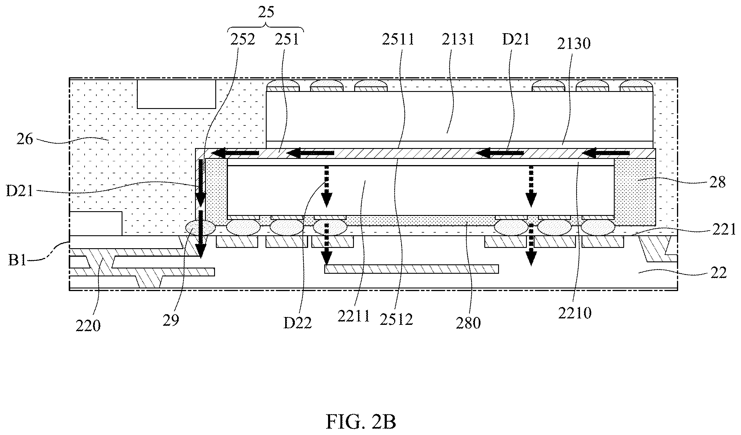 Patent US12599043 Figure 6 – Semiconductor device package and method of manufacturing the same