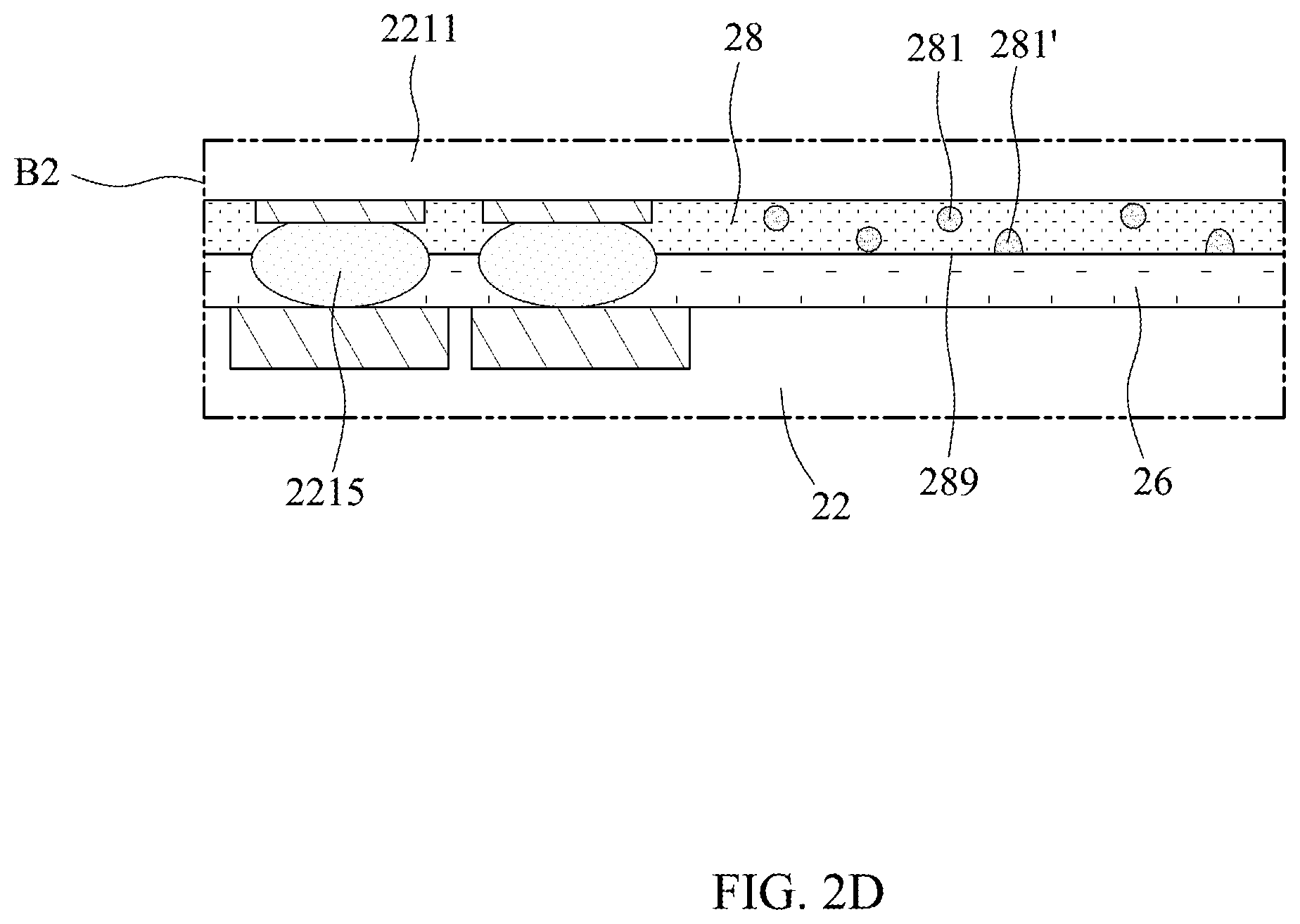 Patent US12599043 Figure 8 – Semiconductor device package and method of manufacturing the same