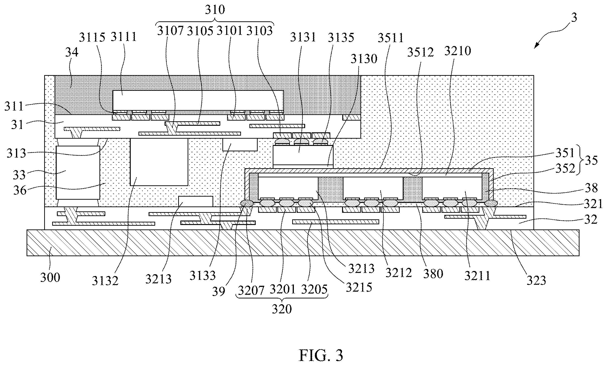 Patent US12599043 Figure 9 – Semiconductor device package and method of manufacturing the same