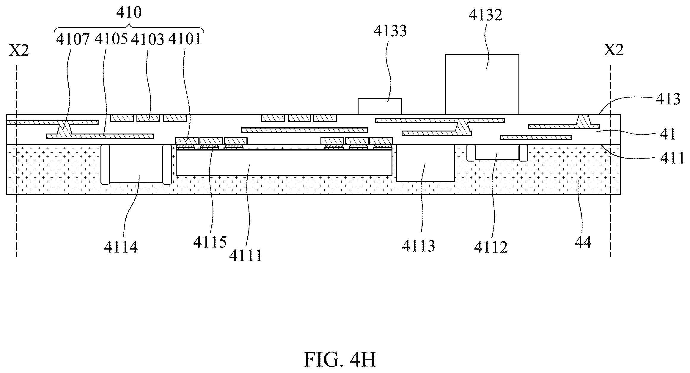 Patent US12599043 Figure 15 – Semiconductor device package and method of manufacturing the same