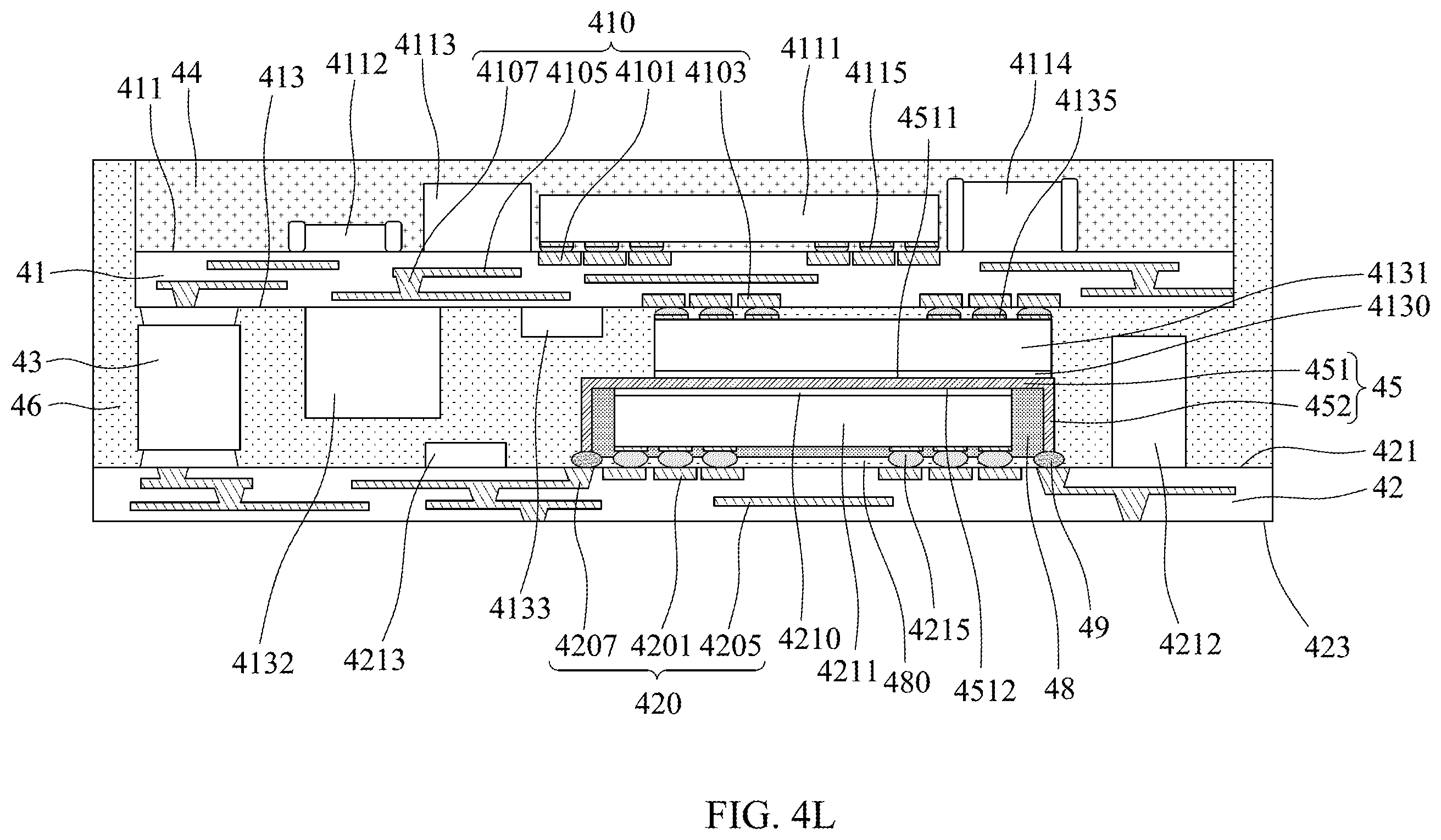 Patent US12599043 Figure 19 – Semiconductor device package and method of manufacturing the same