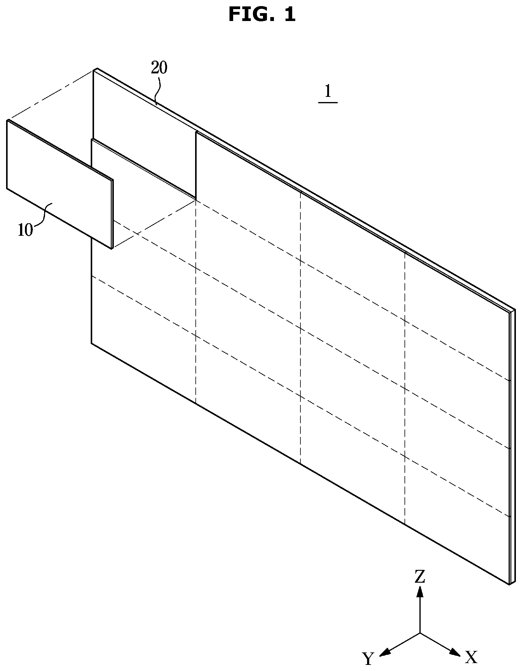 Patent US12599044 — Display module and display device — Figure 1