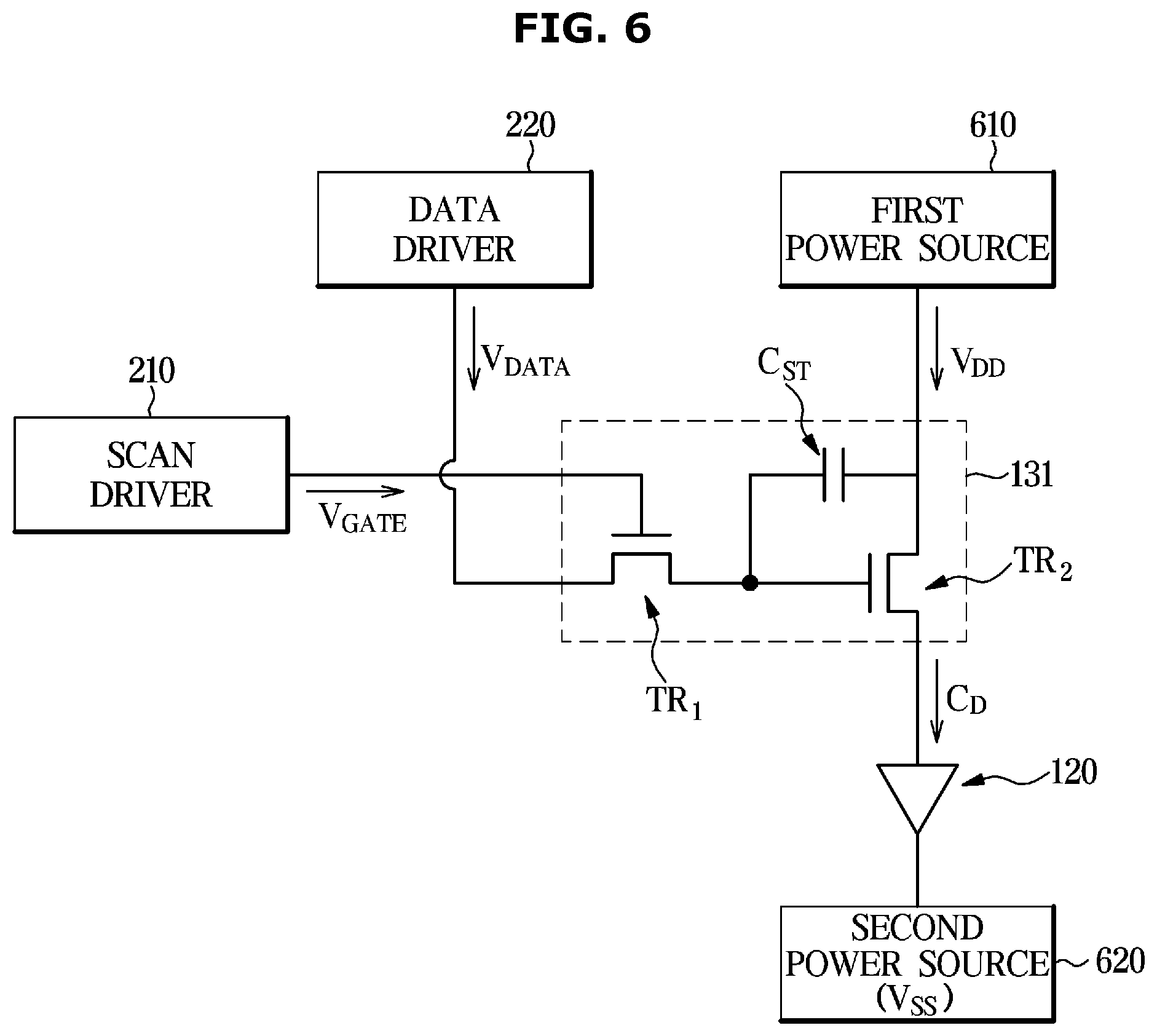 Patent US12599044 Figure 6 – Display module and display device