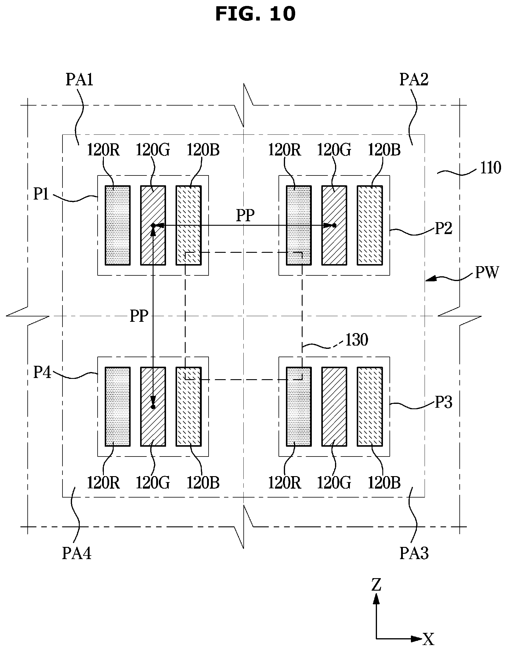 Patent US12599044 Figure 10 – Display module and display device