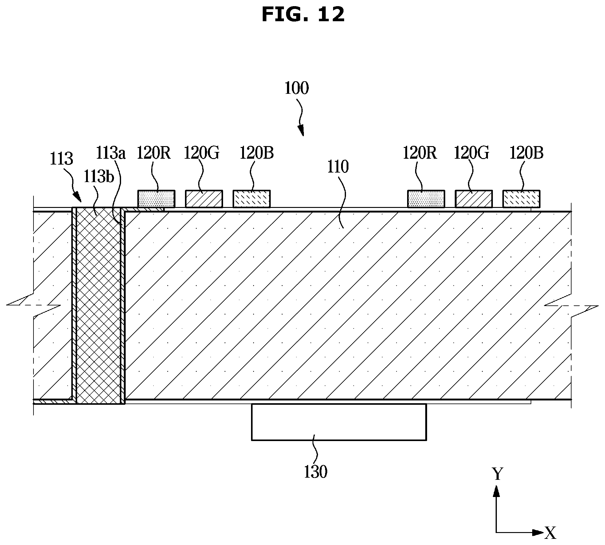 Patent US12599044 Figure 12 – Display module and display device
