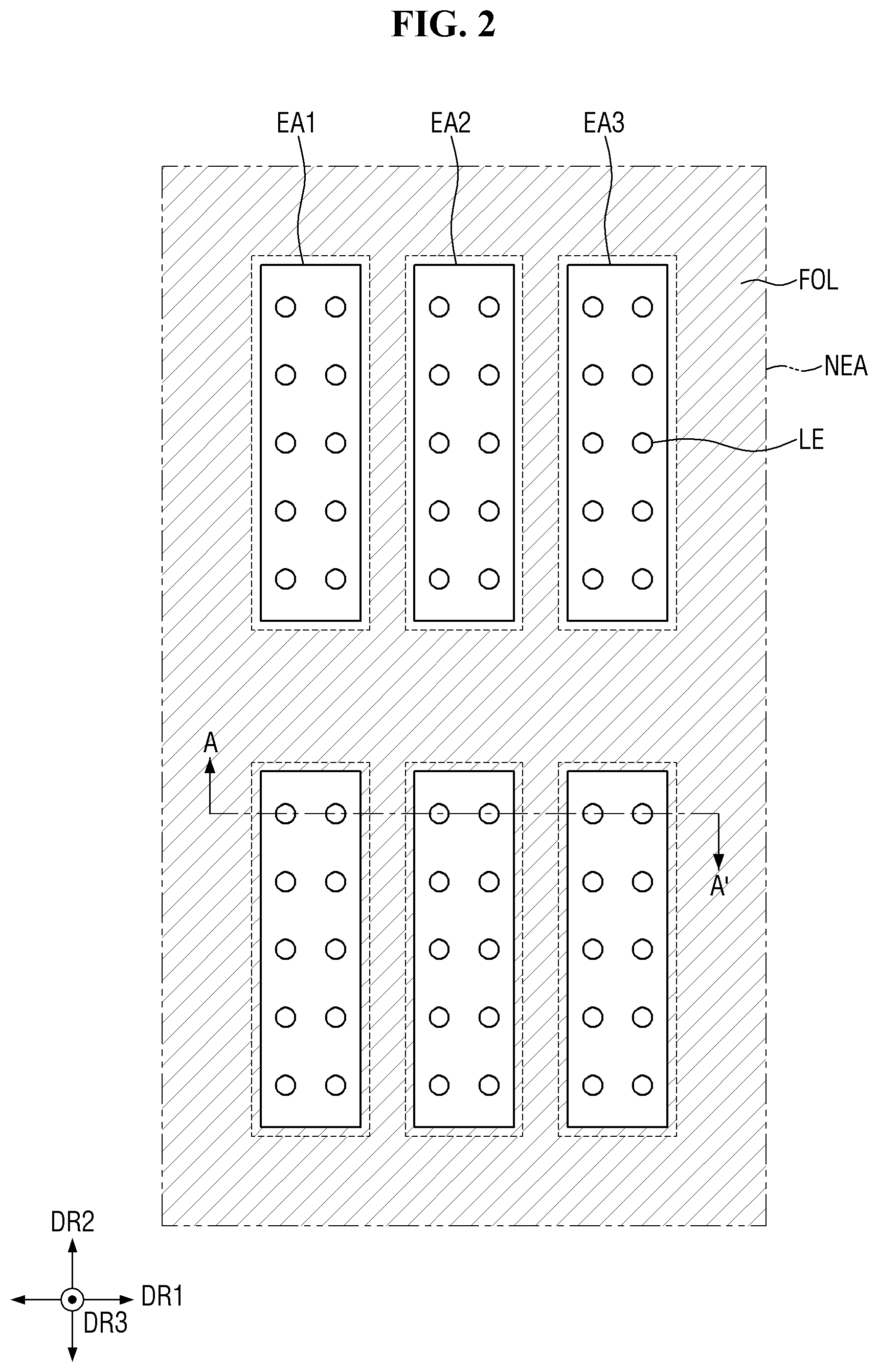 Patent US12599046 Figure 2 – Apparatus and method for fabricating display panel, and display panel