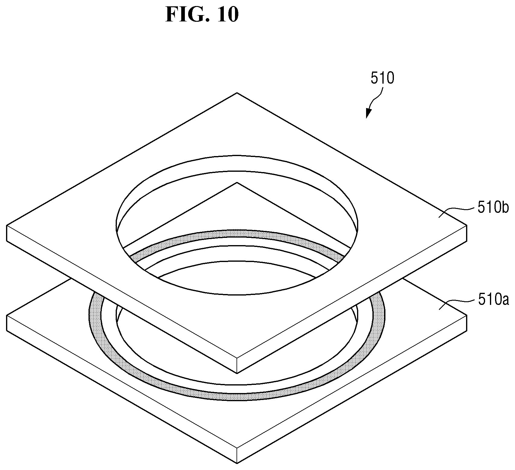 Patent US12599046 Figure 10 – Apparatus and method for fabricating display panel, and display panel