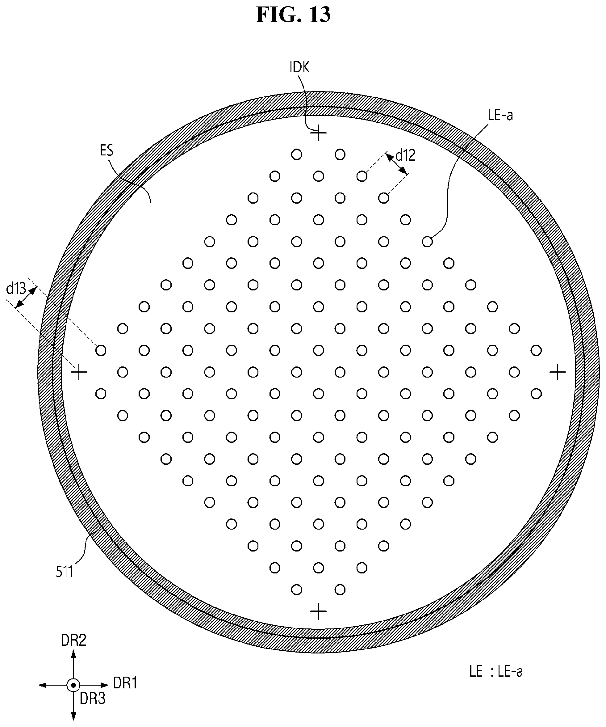 Patent US12599046 Figure 13 – Apparatus and method for fabricating display panel, and display panel