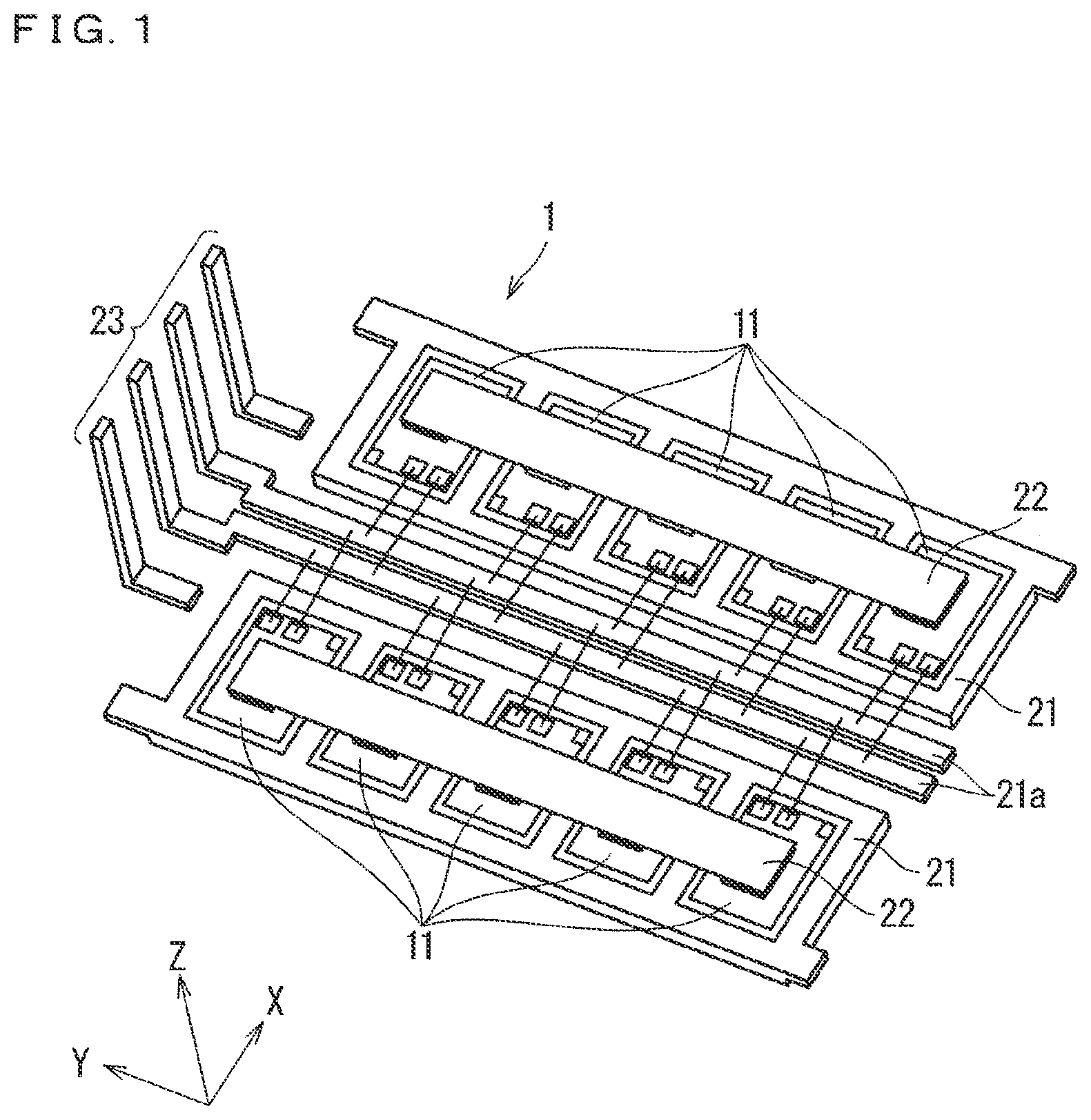 Patent US12599048 Figure 1 – Semiconductor device comprising submodule having at least an upper surface exposed and method of manufacturing the semiconductor device