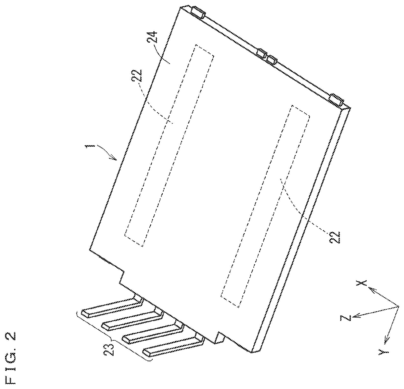Patent US12599048 Figure 2 – Semiconductor device comprising submodule having at least an upper surface exposed and method of manufacturing the semiconductor device