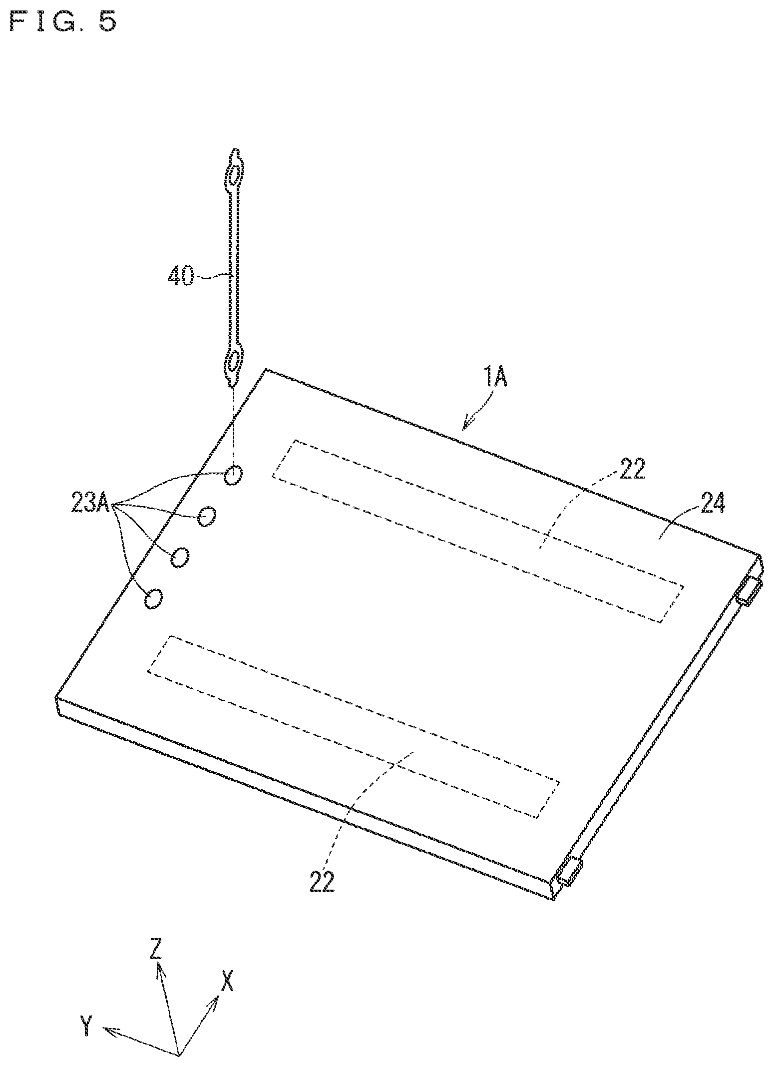 Patent US12599048 Figure 5 – Semiconductor device comprising submodule having at least an upper surface exposed and method of manufacturing the semiconductor device
