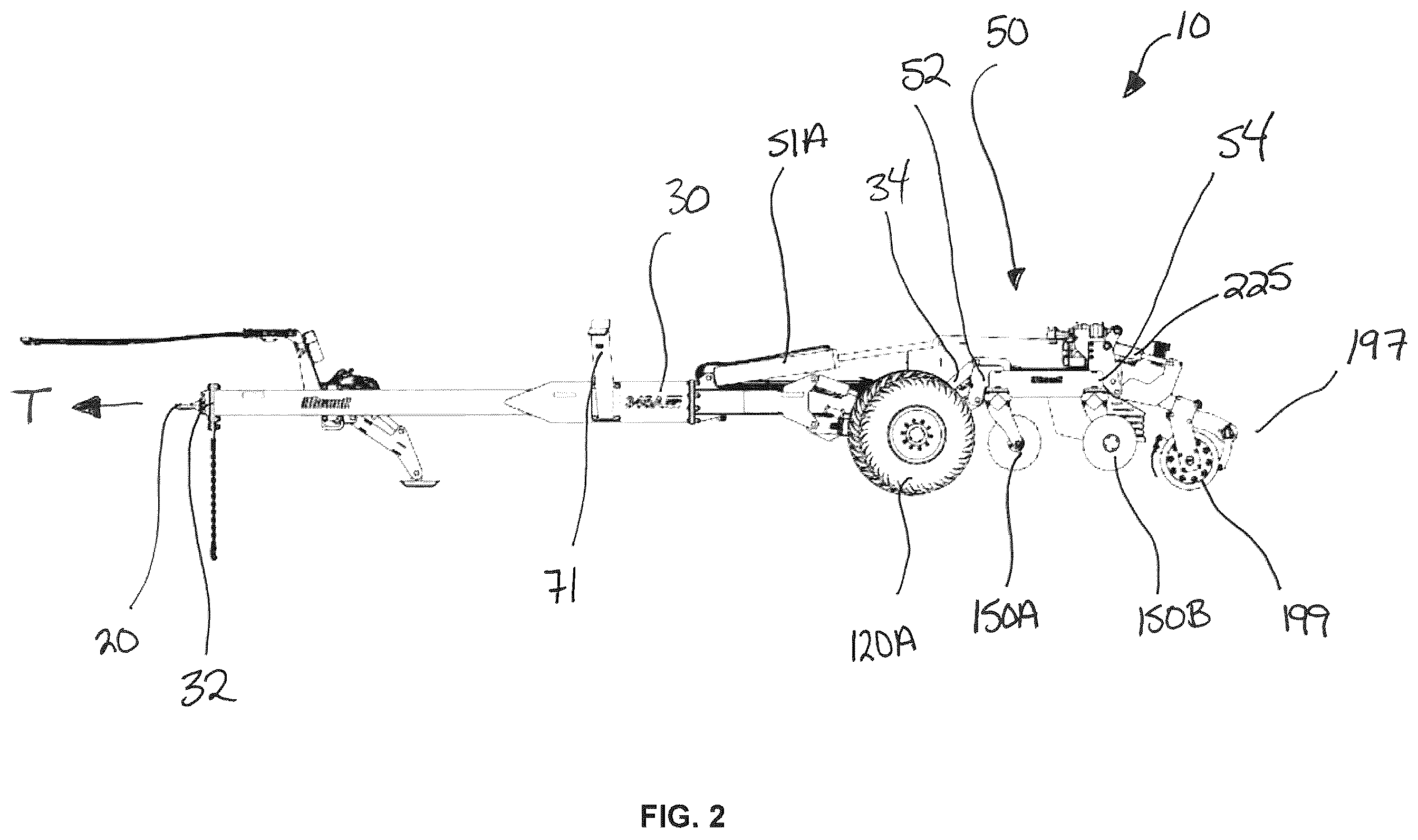 Patent US12599053 Figure 2 – Tillage disc arm drift control