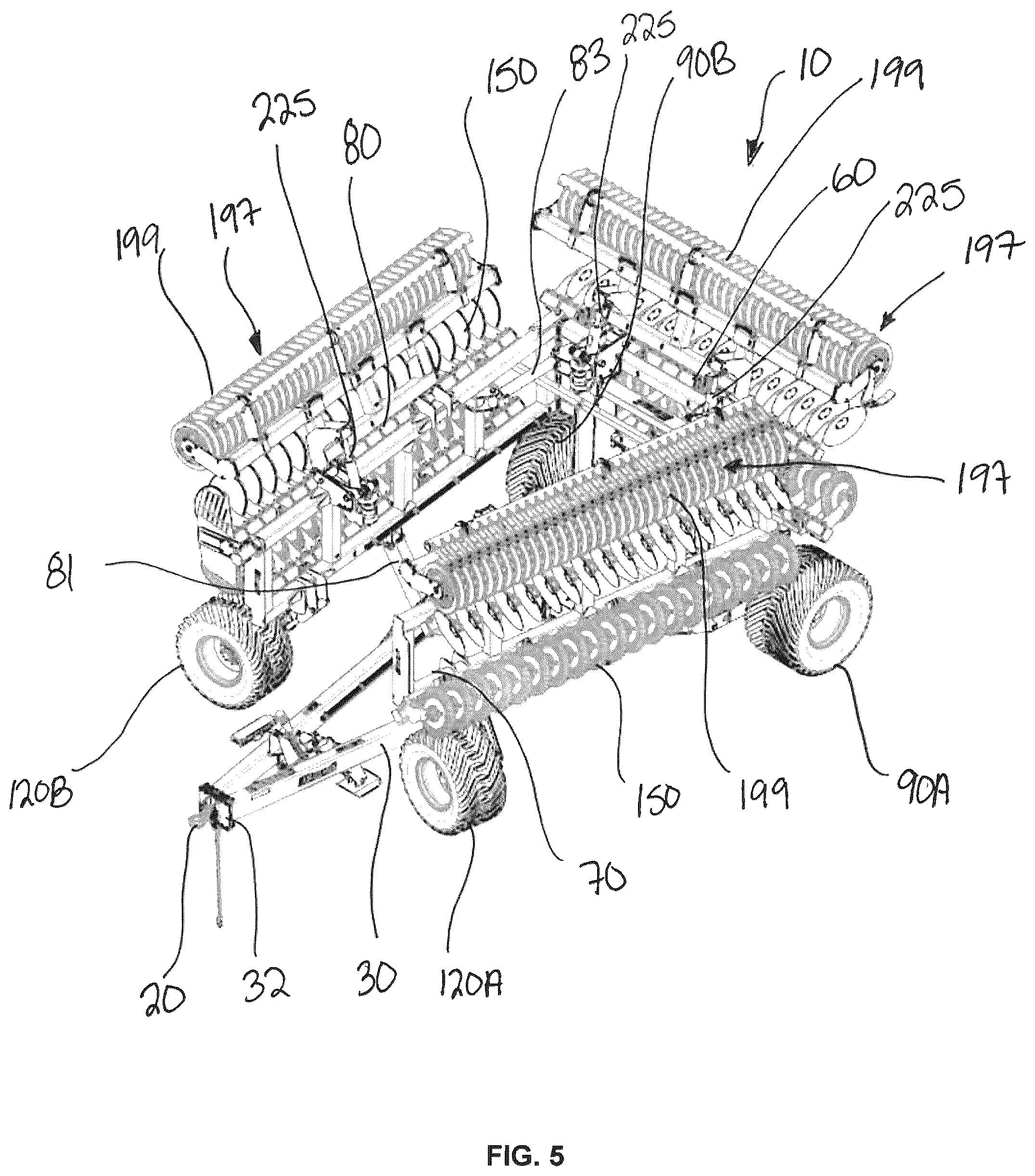 Patent US12599053 Figure 5 – Tillage disc arm drift control