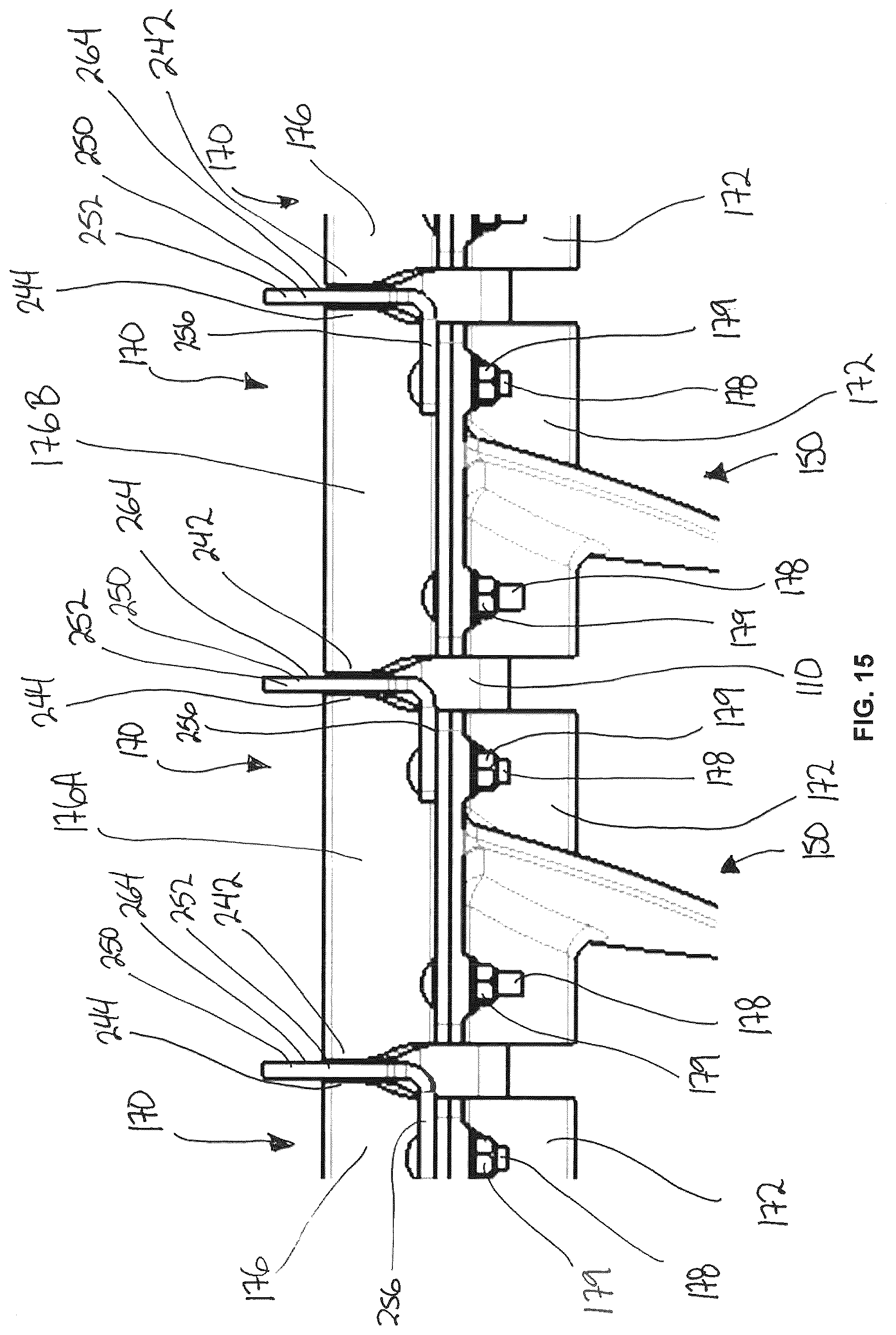 Patent US12599053 Figure 15 – Tillage disc arm drift control