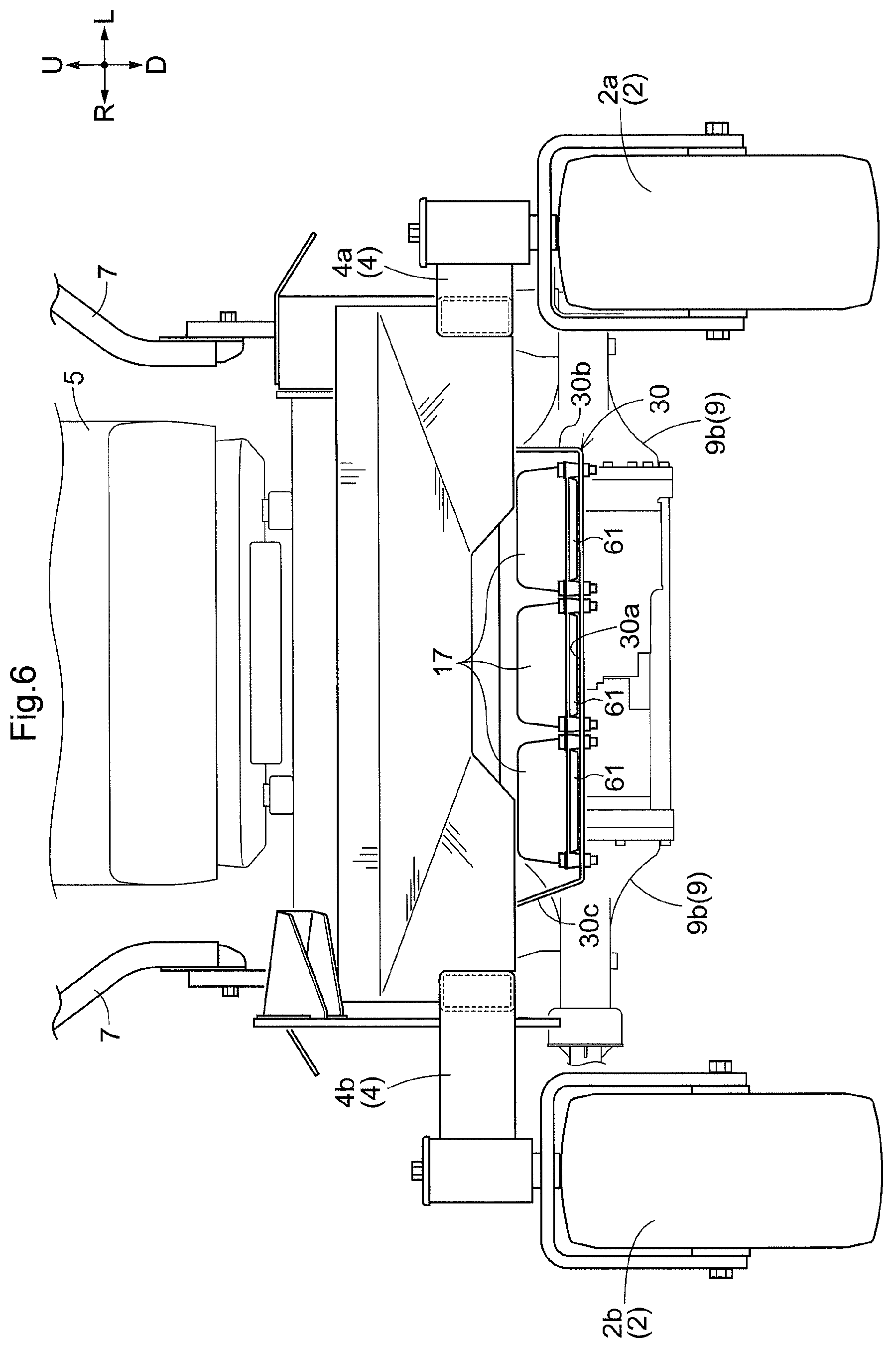 Patent US12599059 Figure 6 – Electric mower